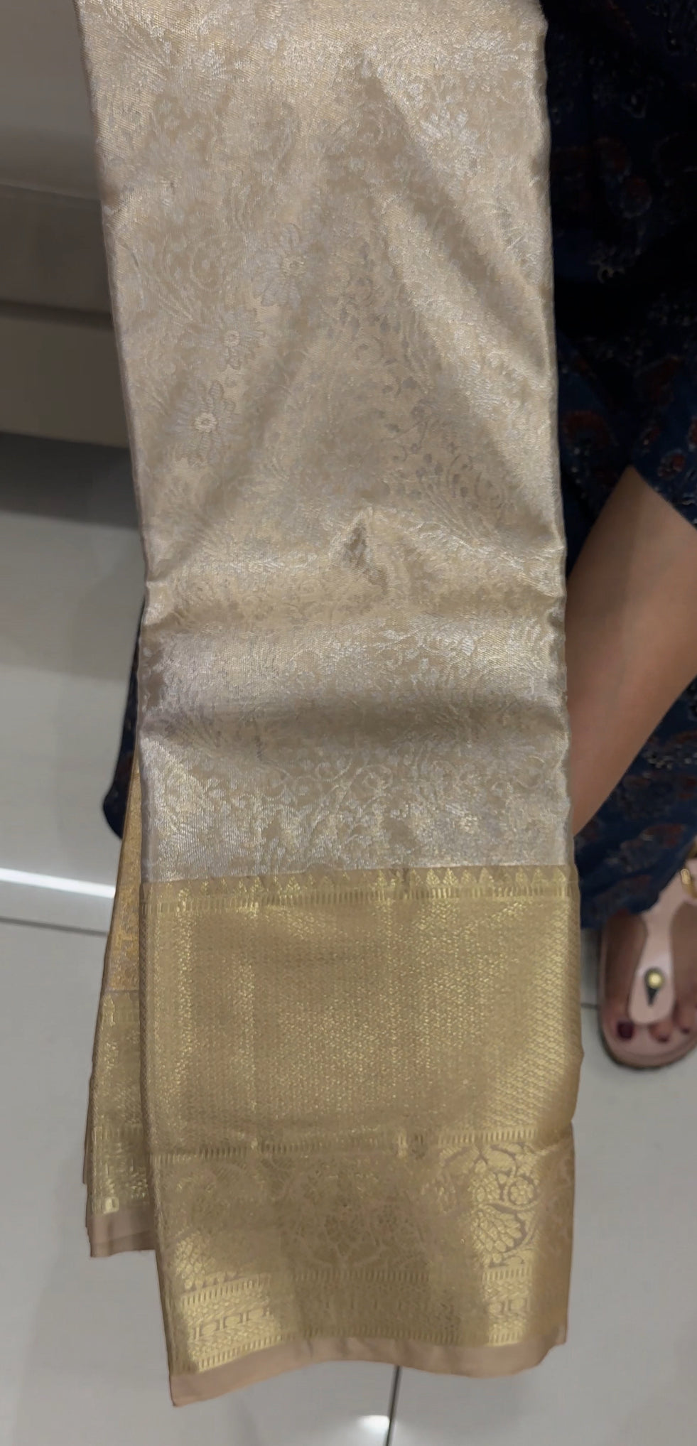 BROCADE KANCHIPURAM SILK SAREES - IHA 26936