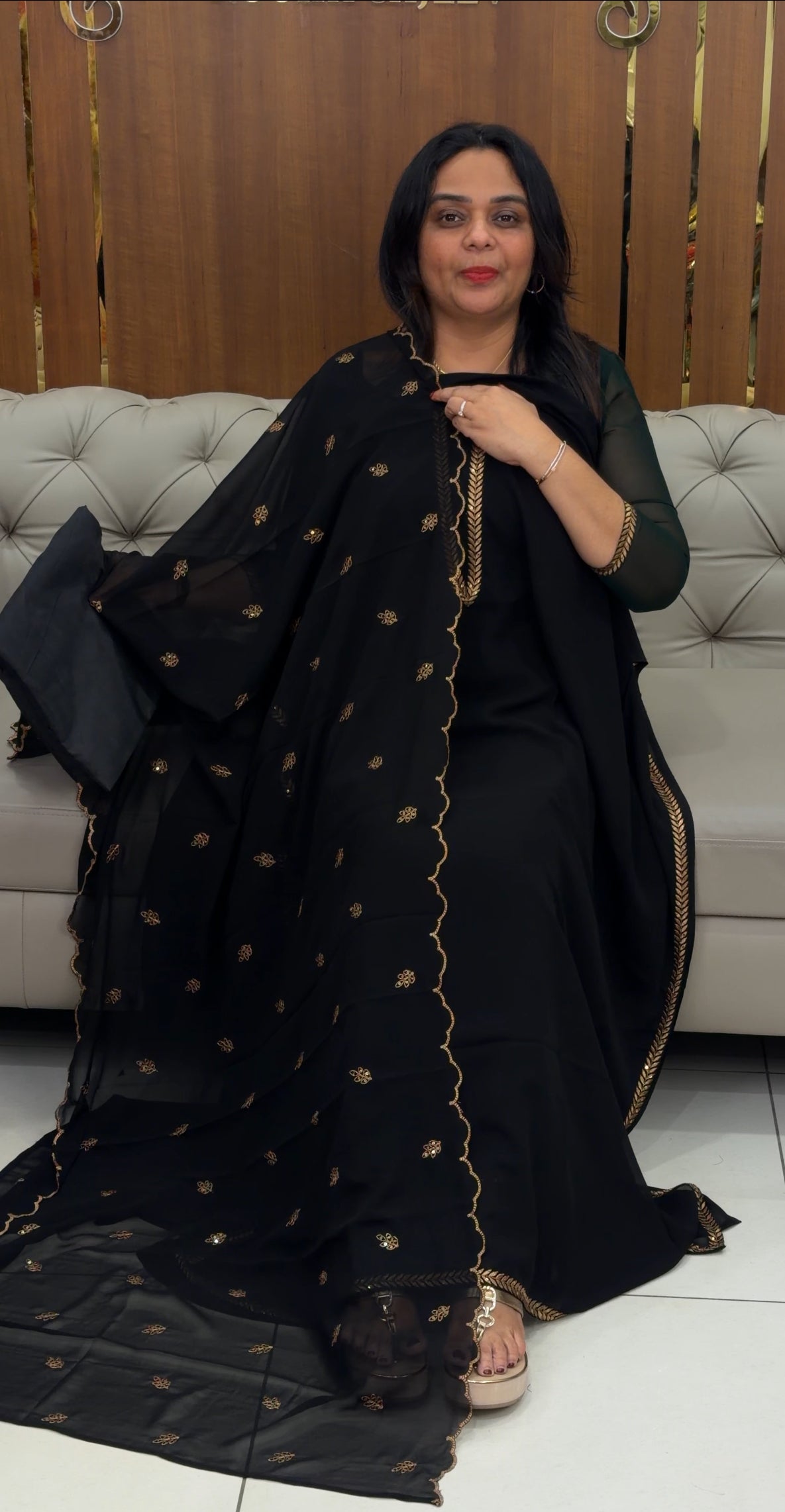 FORWARD UNSTITCHED SALWAR SUITS - IHA 30585