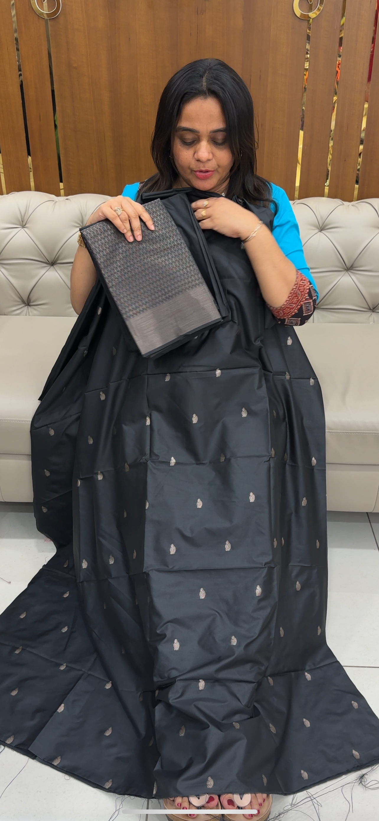 BUDGET BUY UNSTITCHED SALWAR SUITS - IHA 28508