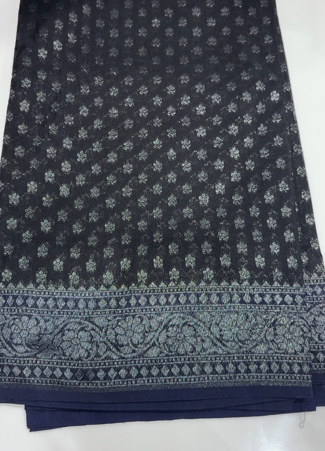SEMI BANARASI SAREES - IHA 27136