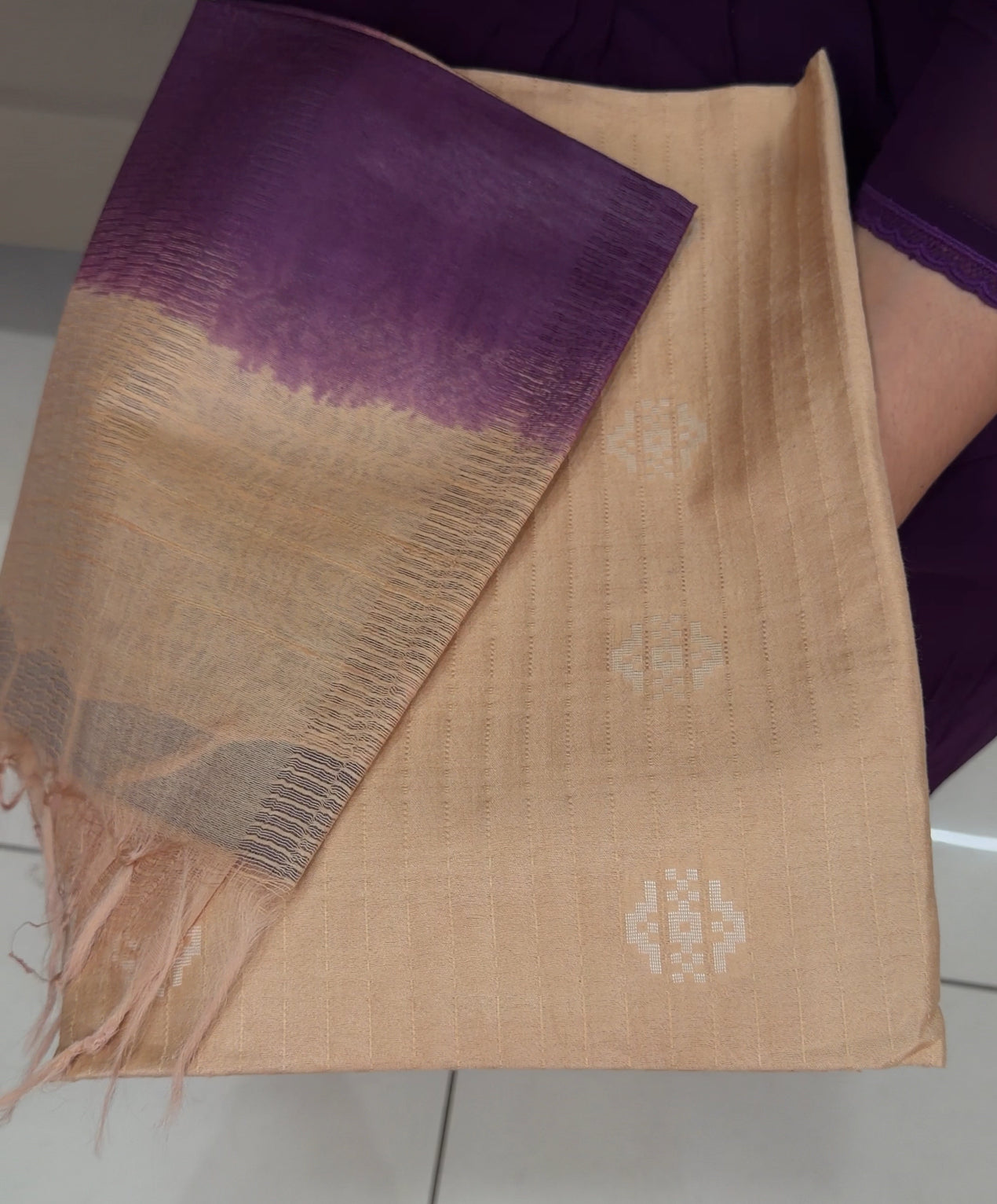 SEMI TUSSUR UNSTITCHED SALWAR SUITS - IHA 29187