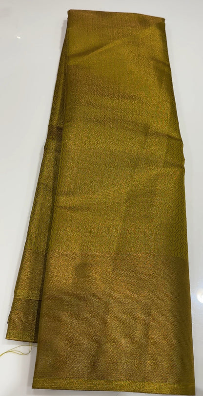 SEMI TISSUE SAREES - IHA 18794