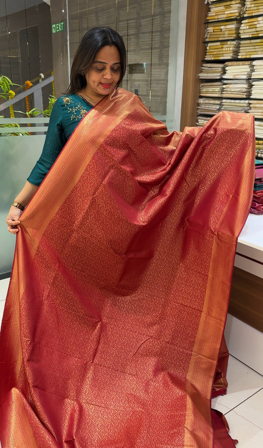 SEMI BROCADE SAREES - IHA 26093