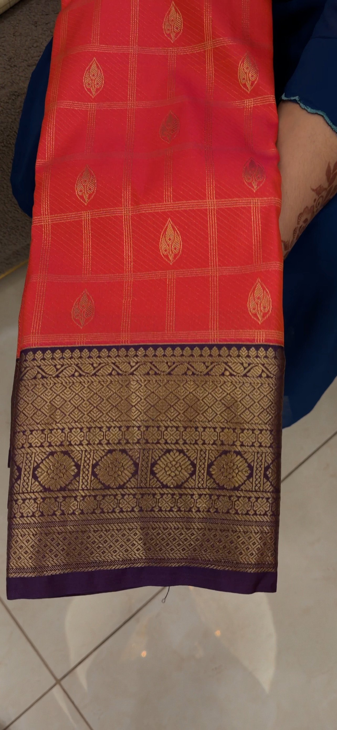 SEMI KANCHIPURAM SAREES -  IHA 33084