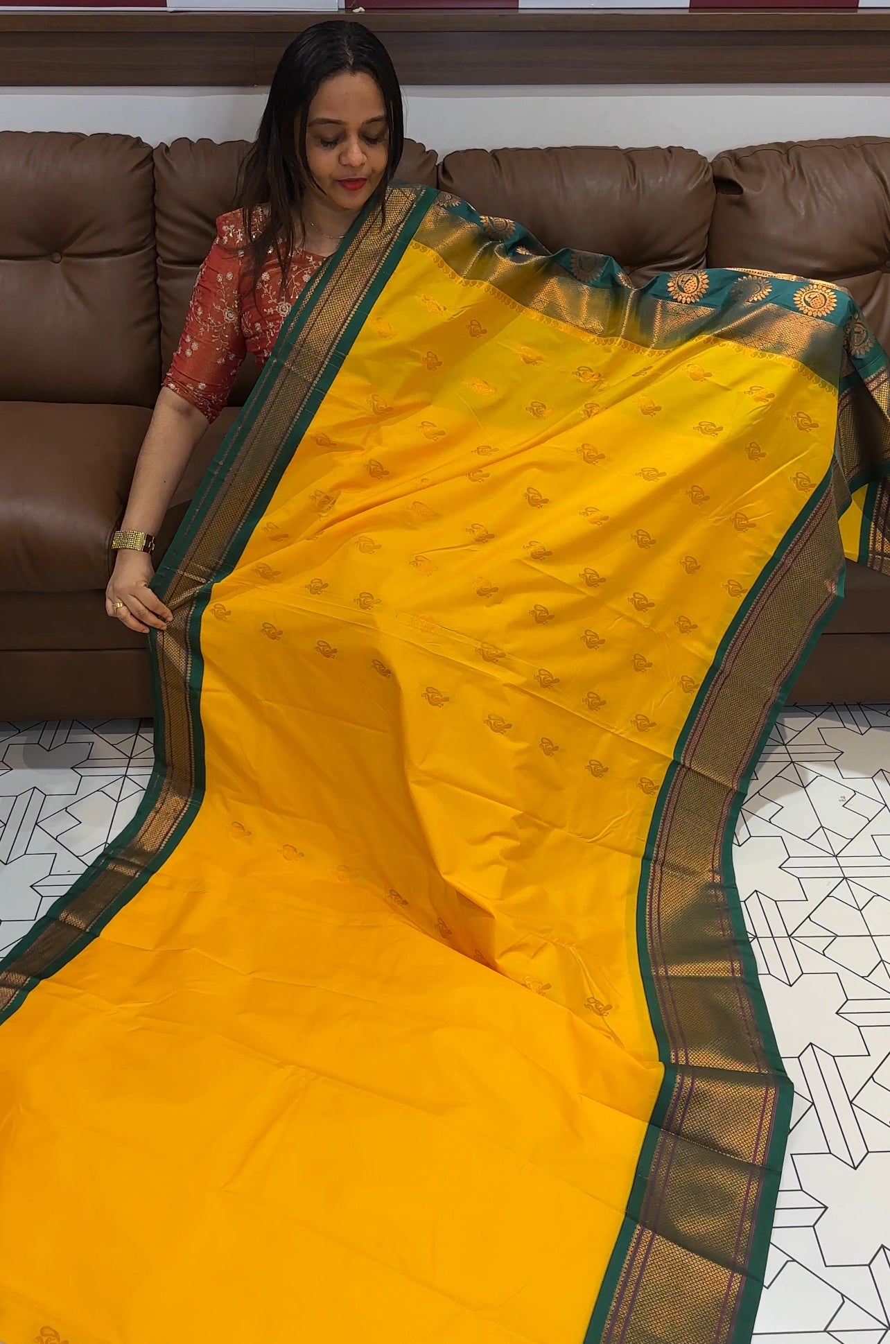 SEMI SOFT SILK SAREES - IHA 18595