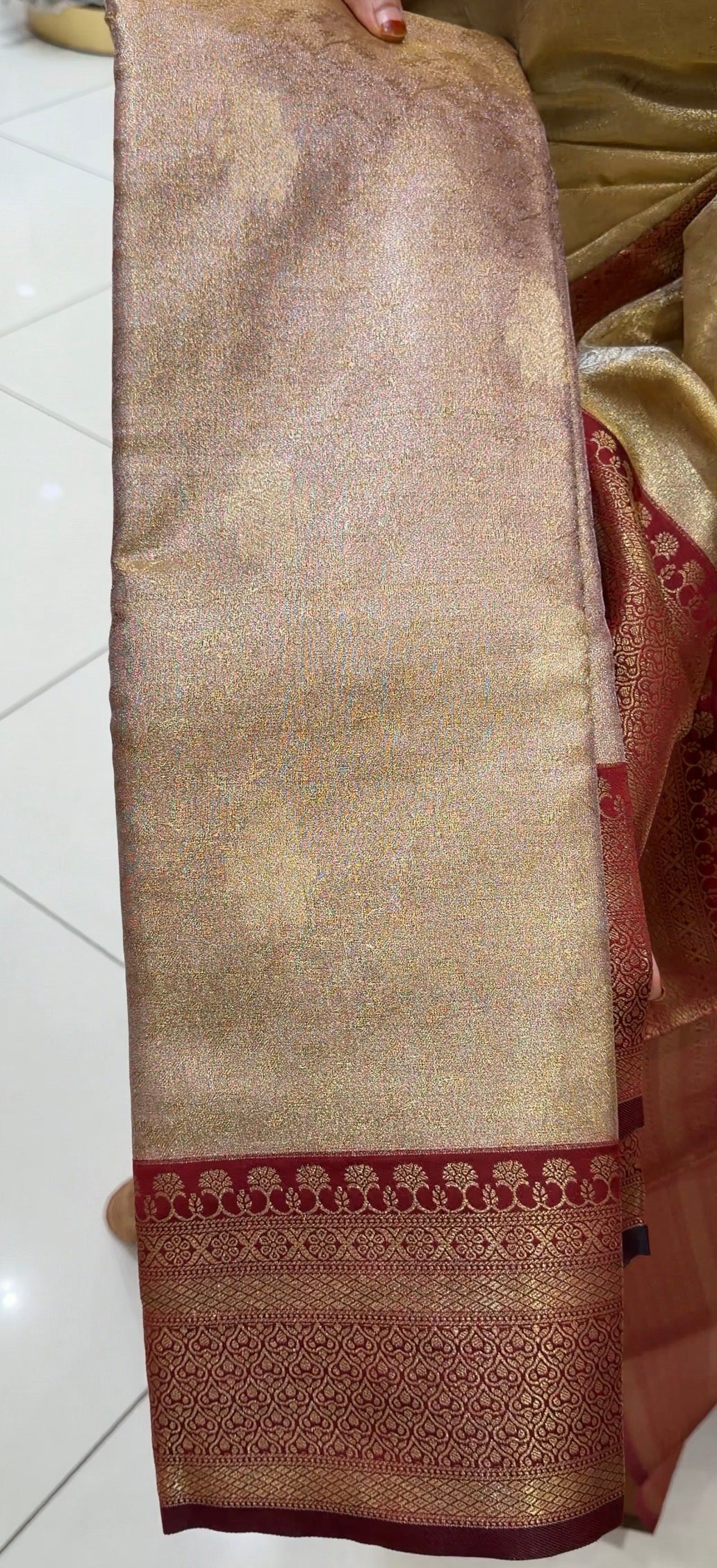 SEMI TISSUE SAREES - IHA 32572