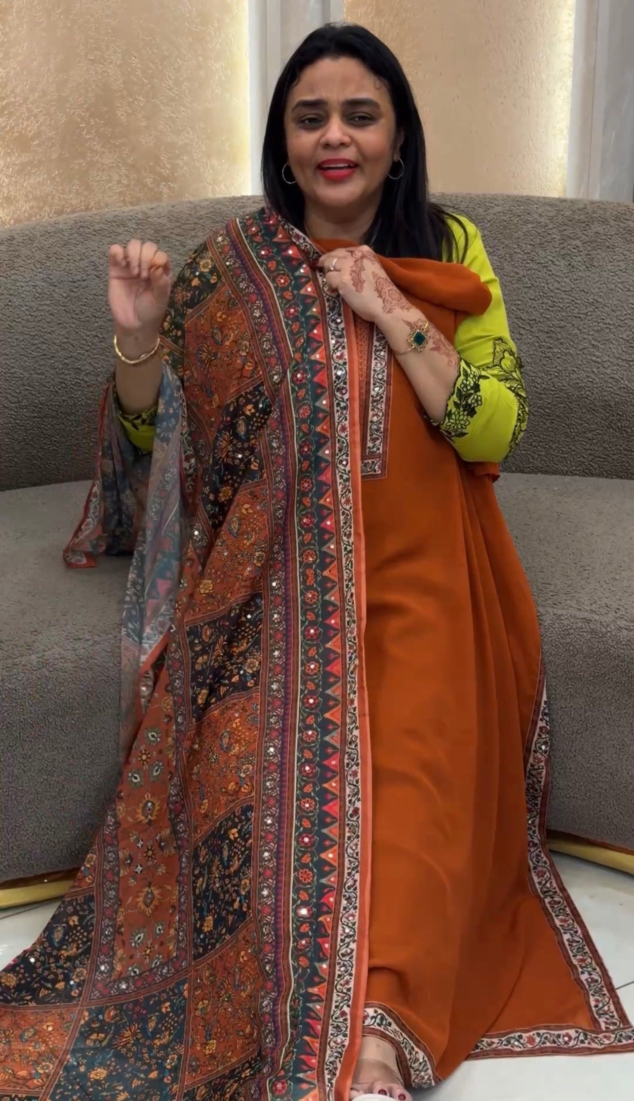 BUDGET UNSTITCHED SALWAR SUITS - IHA 33923