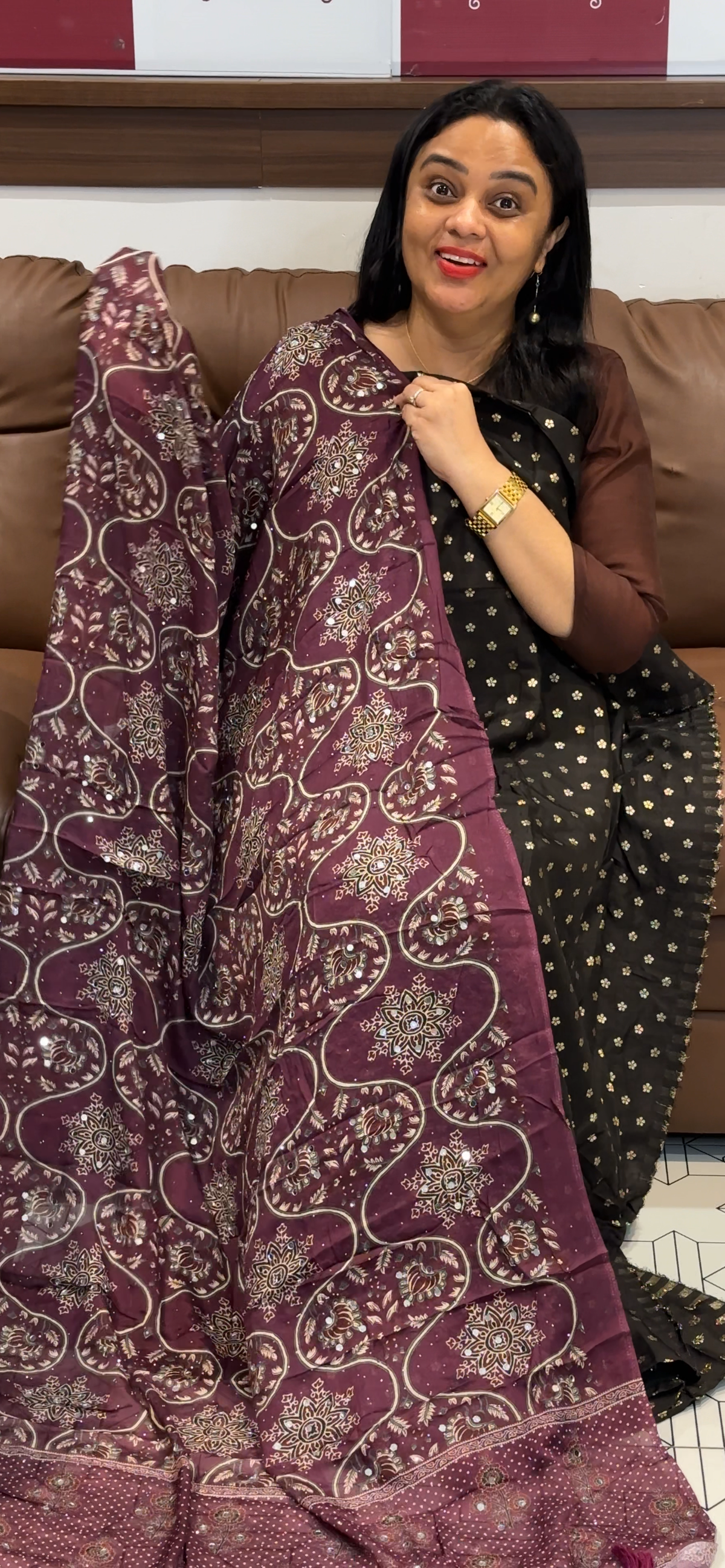 DOLA BANARASI UNSTITCHED SALWAR SUITS - IHA 35560