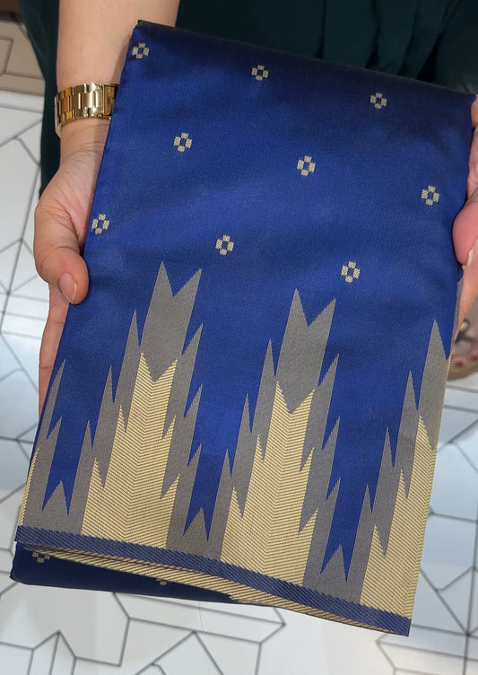 SEMI SILK SAREES - IHA 27351