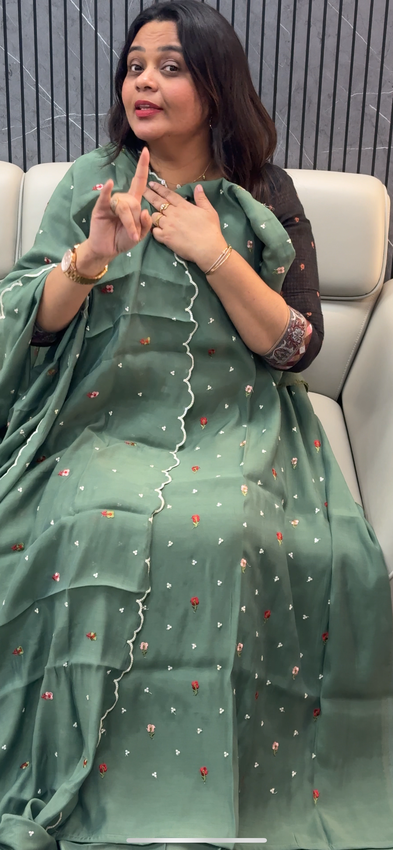 FORWARD MALAI CHANDERI UNSTITCHED SALWAR SUITS - IHA 28790