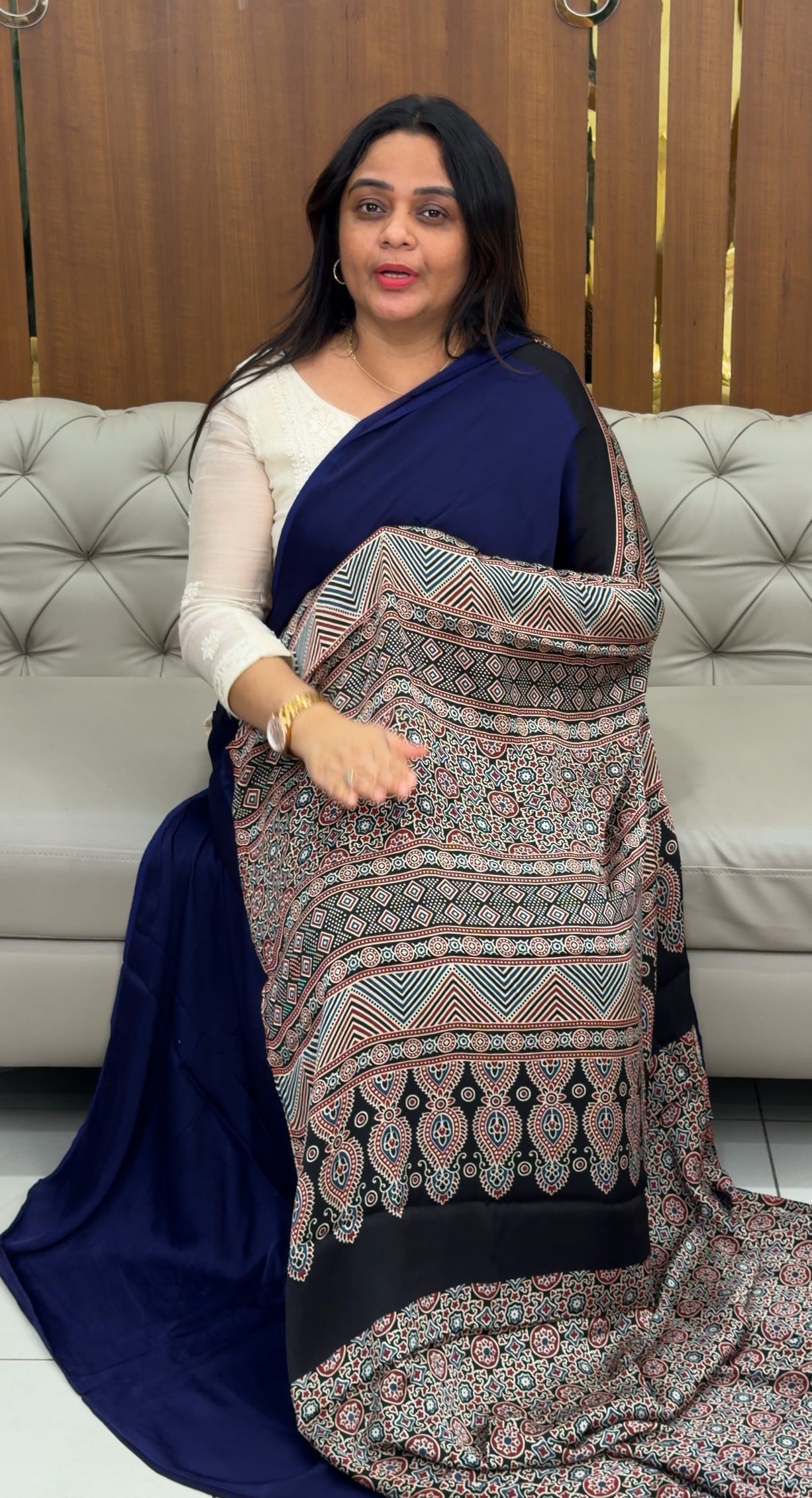 MODAL SILK SAREES - IHA 29213