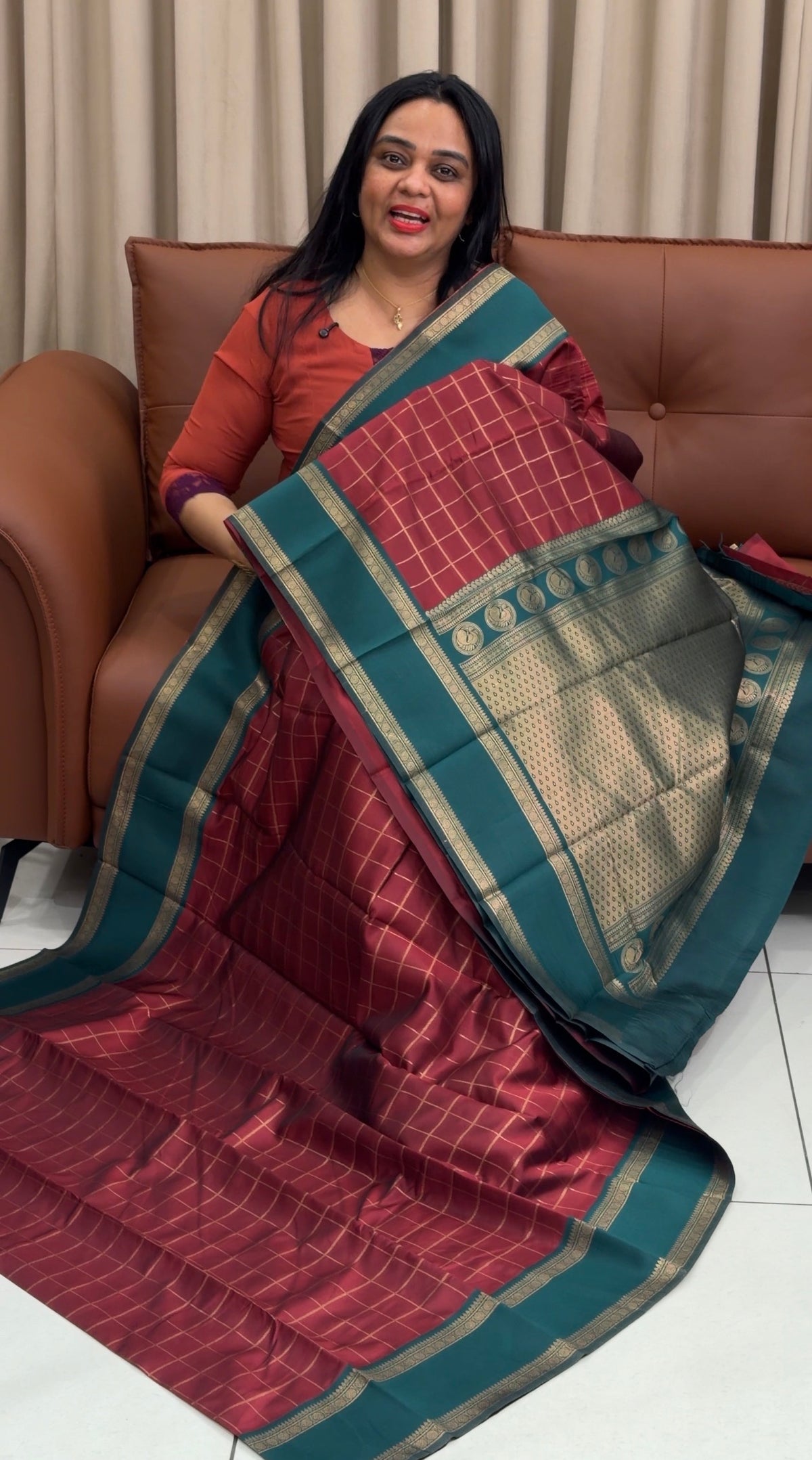 SEMI SILK SAREE - IHA 35209
