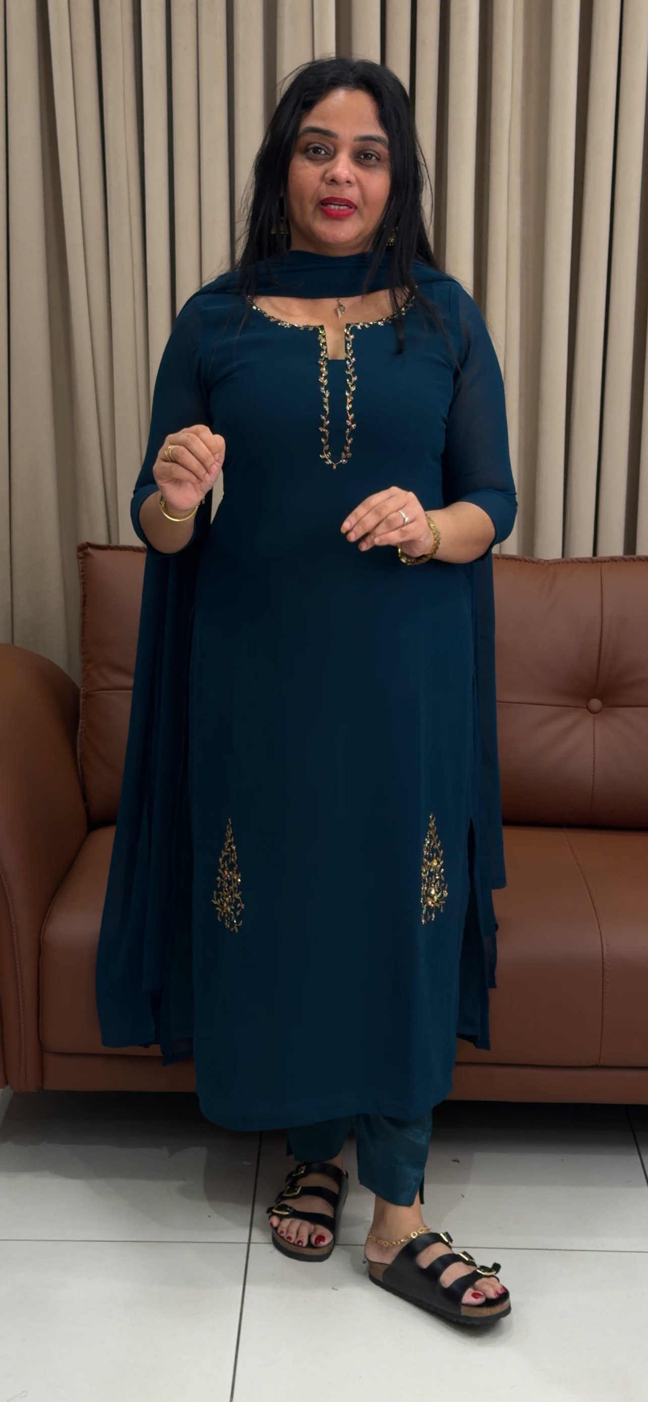 IHA'S IN-HOUSE UNSTITCHED SALWAR SUITS - IHA 34522