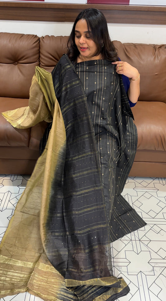 COTTON UNSTITCHED SALWAR SUITS -  IHA 28061