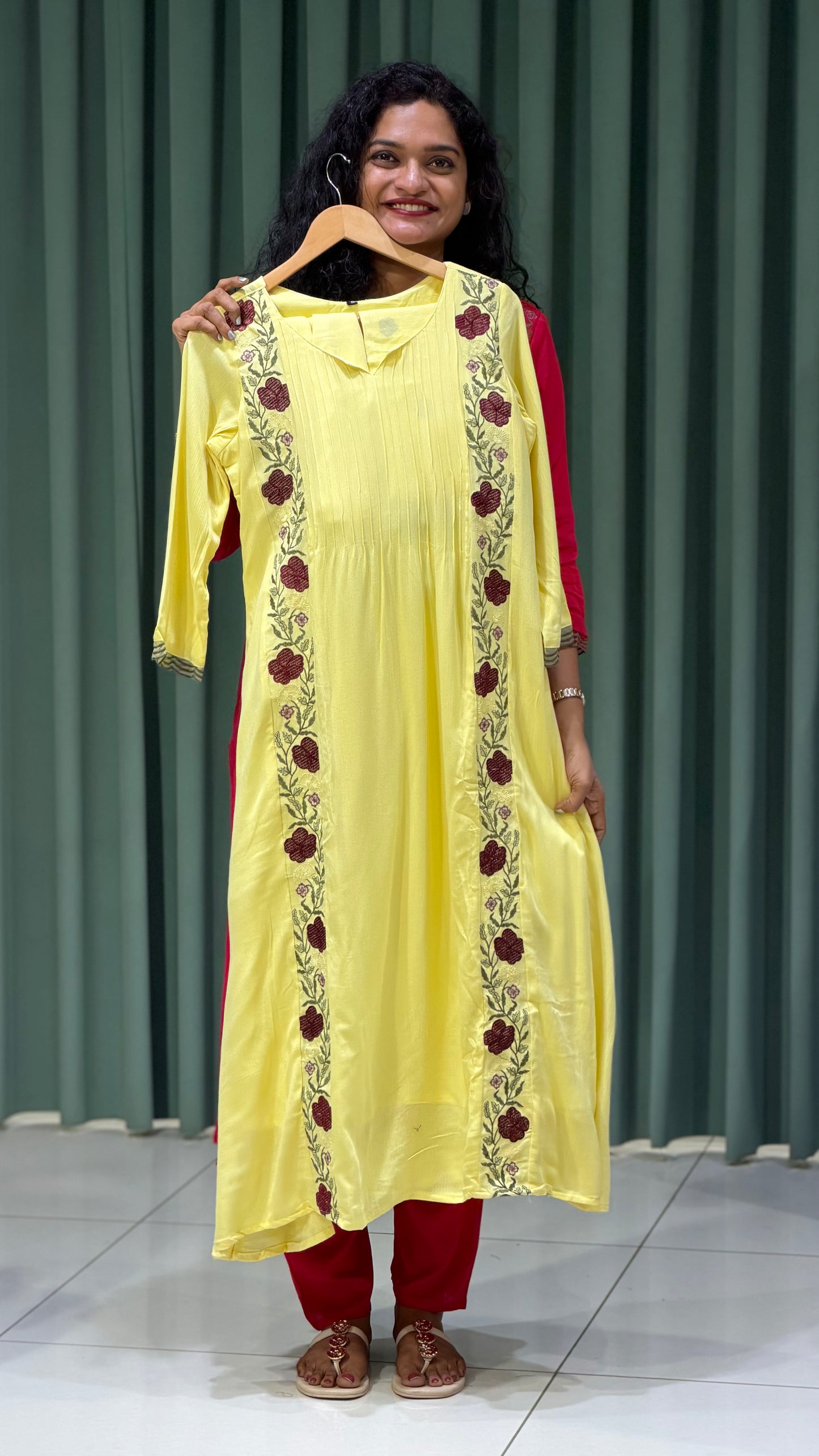 RAYON  TOP, BOTTOM AND DUPATTA - IHA 31364