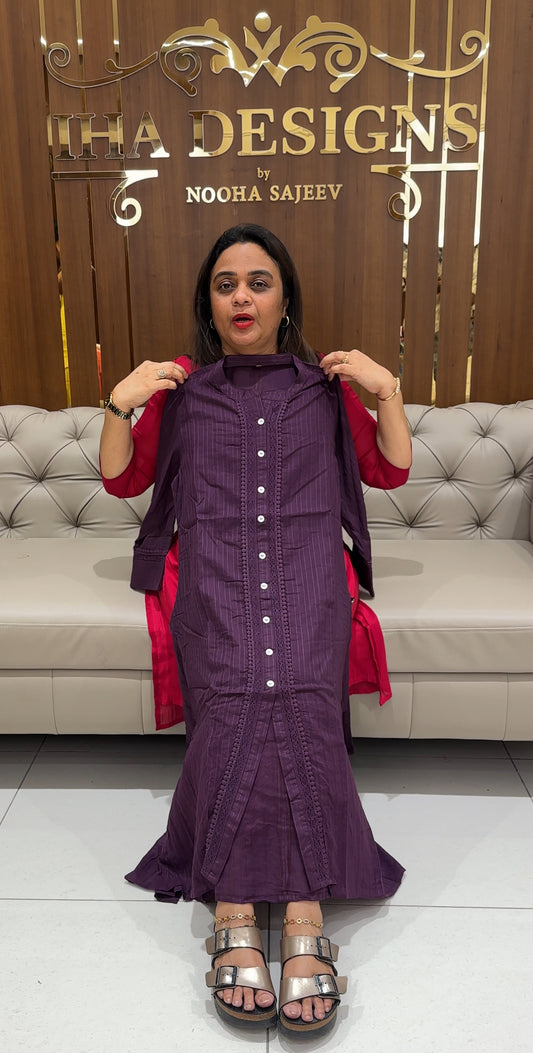 COTTON LONG TOPS - IHA 23252
