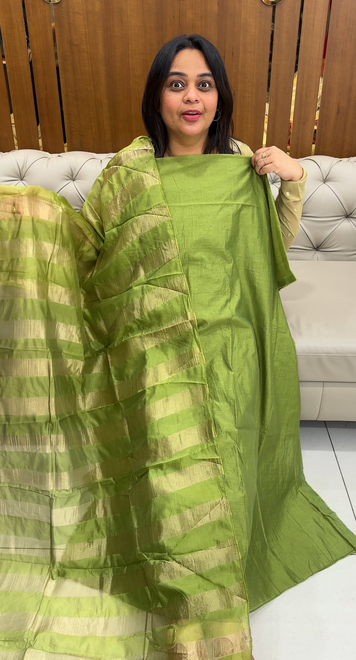 SEMI MODAL UNSTITCHED SALWAR SUITS - IHA 27011