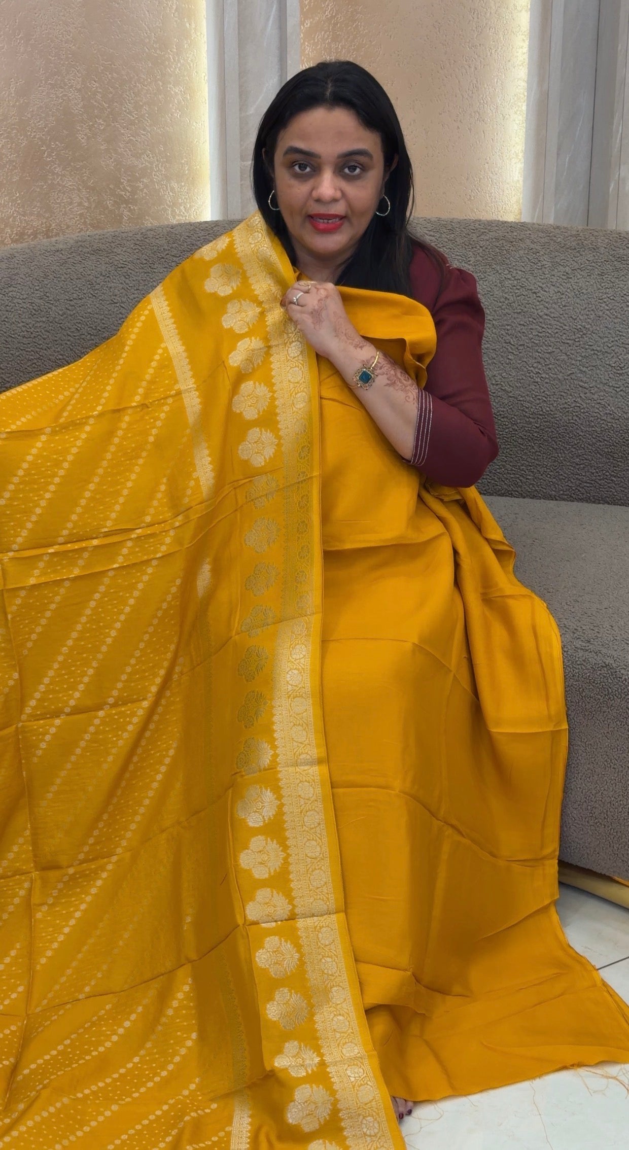 DOLA SILK UNSTITCHED SALWAR SUITS - IHA 33316