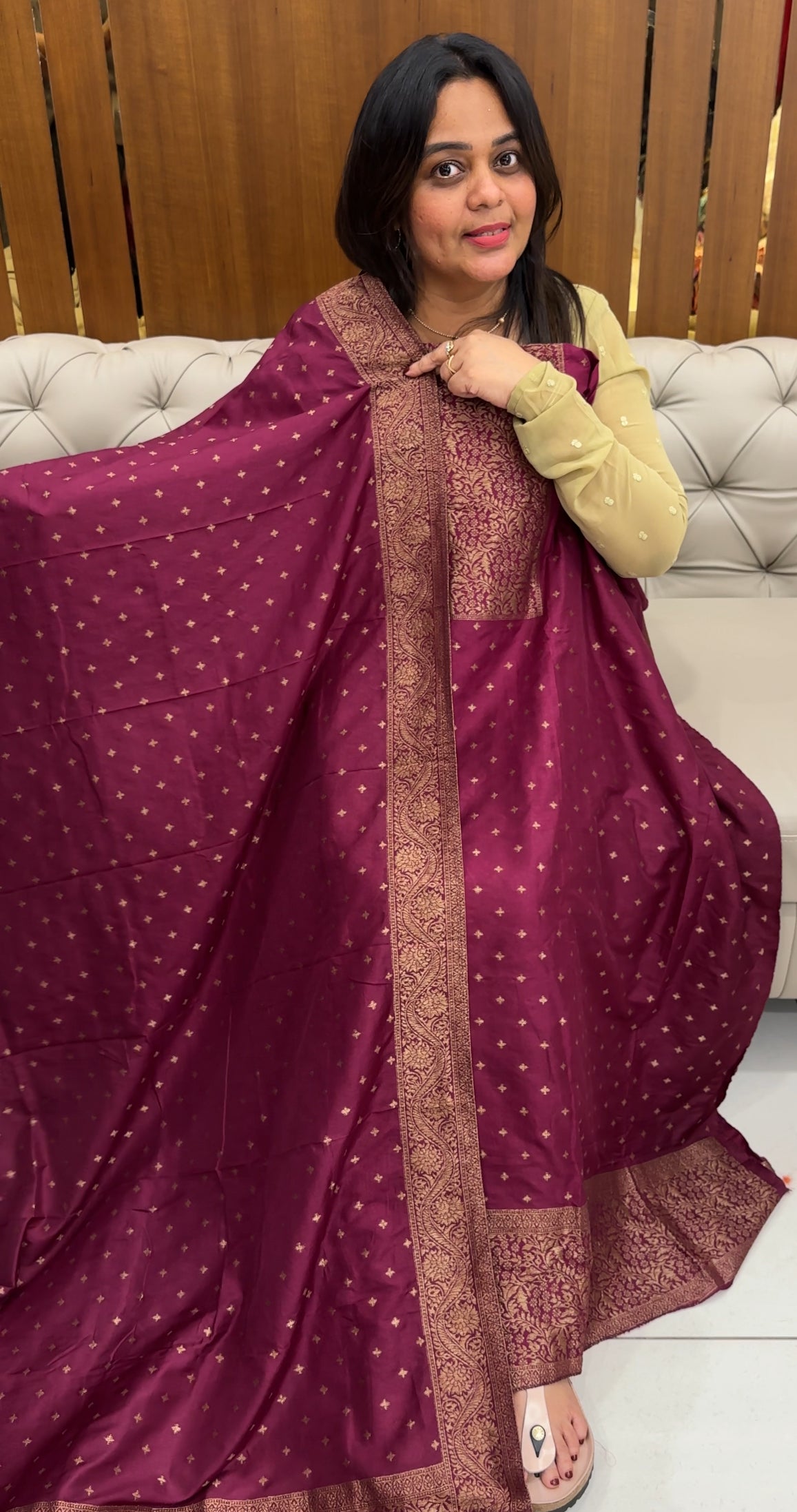 FORWARD BANARASI UNSTITCHED SALWAR SUITS - IHA 27047