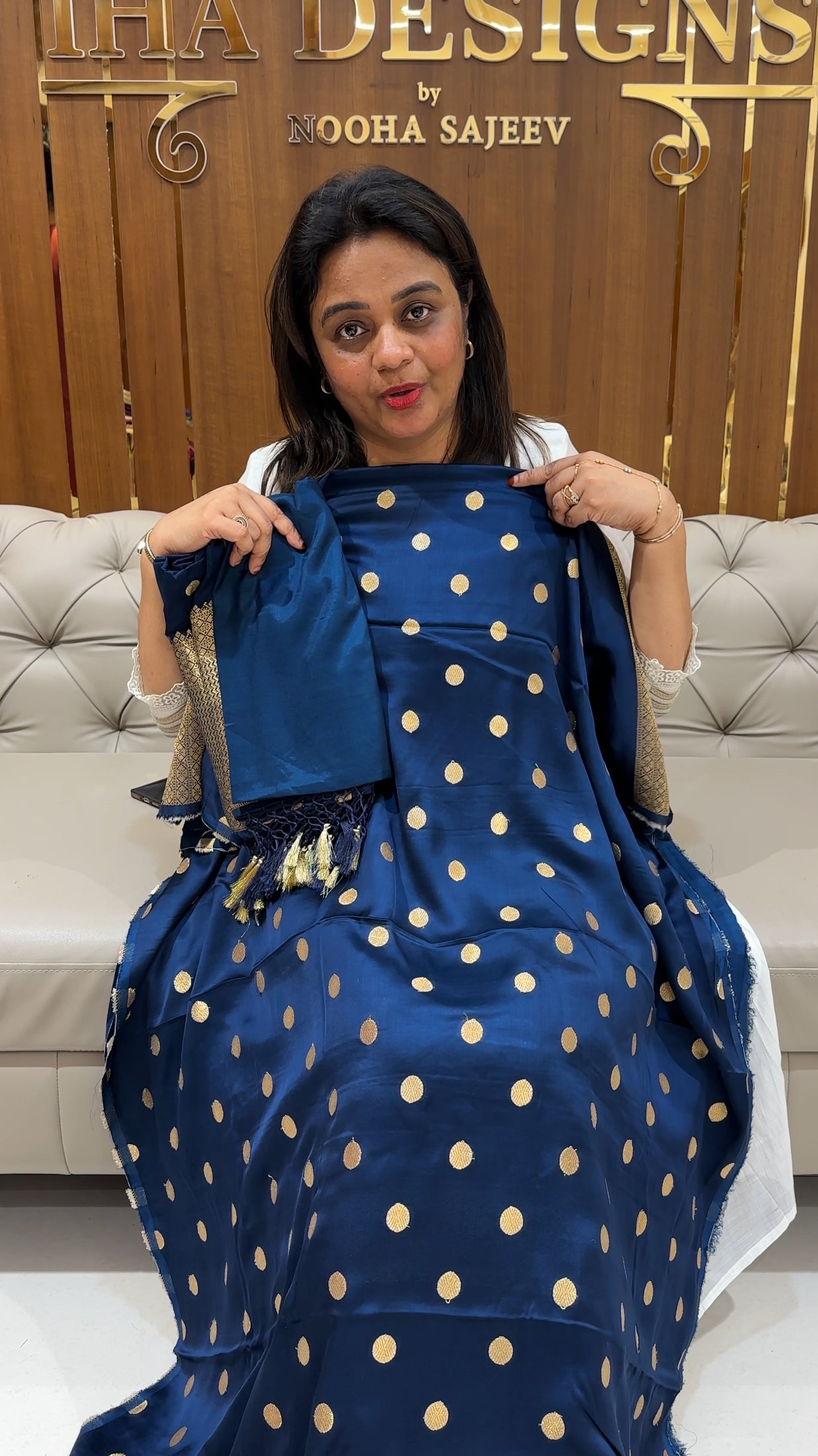 SEMI KATAN UNSTITCHED SALWAR SUITS - IHA 24870