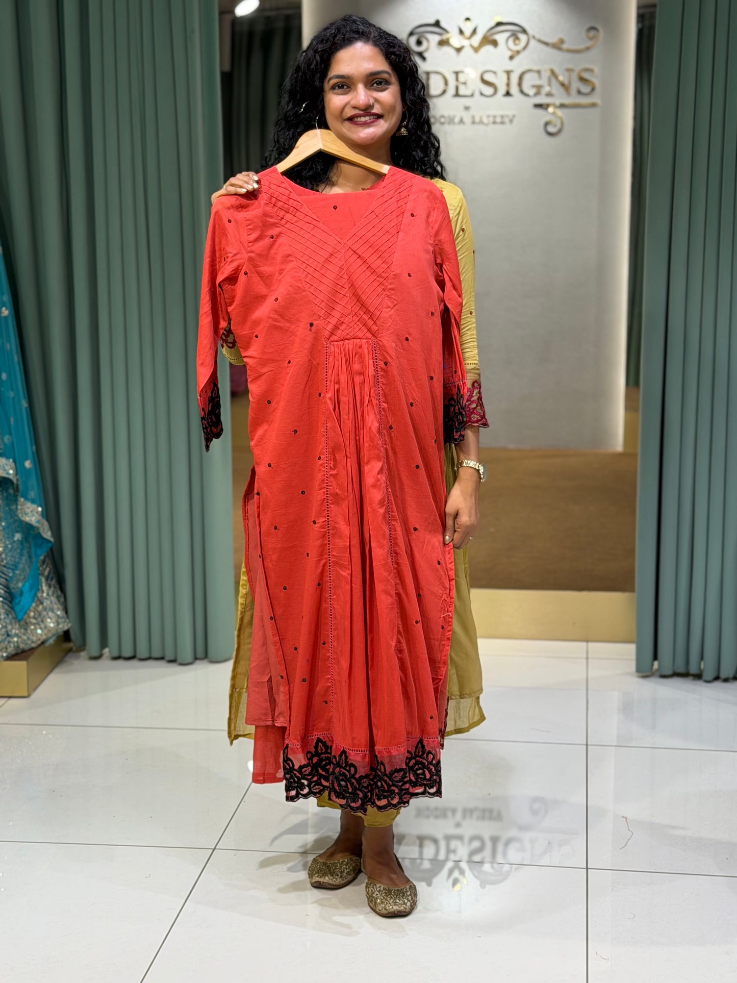 MALAI CHANDERI TOP, BOTTOM AND DUPATTA - IHA 29605