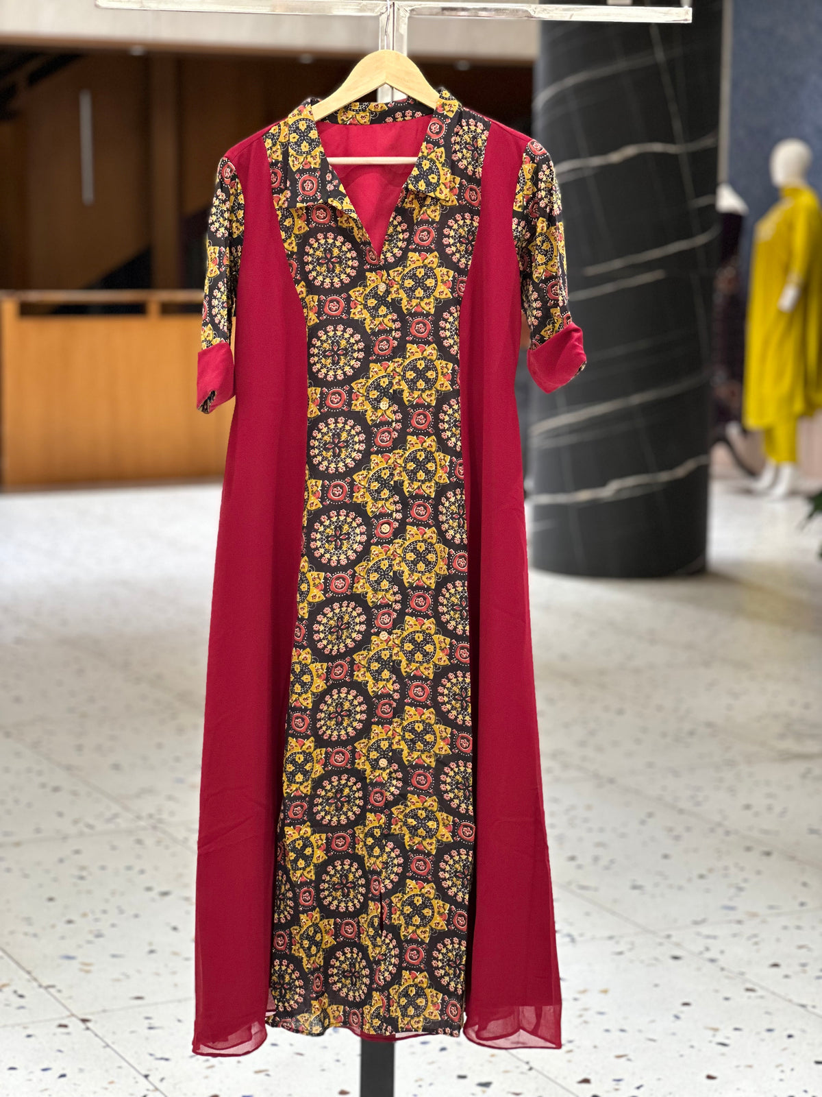 IHA'S IN-HOUSE GEORGETTE TOPS - IHA 35997