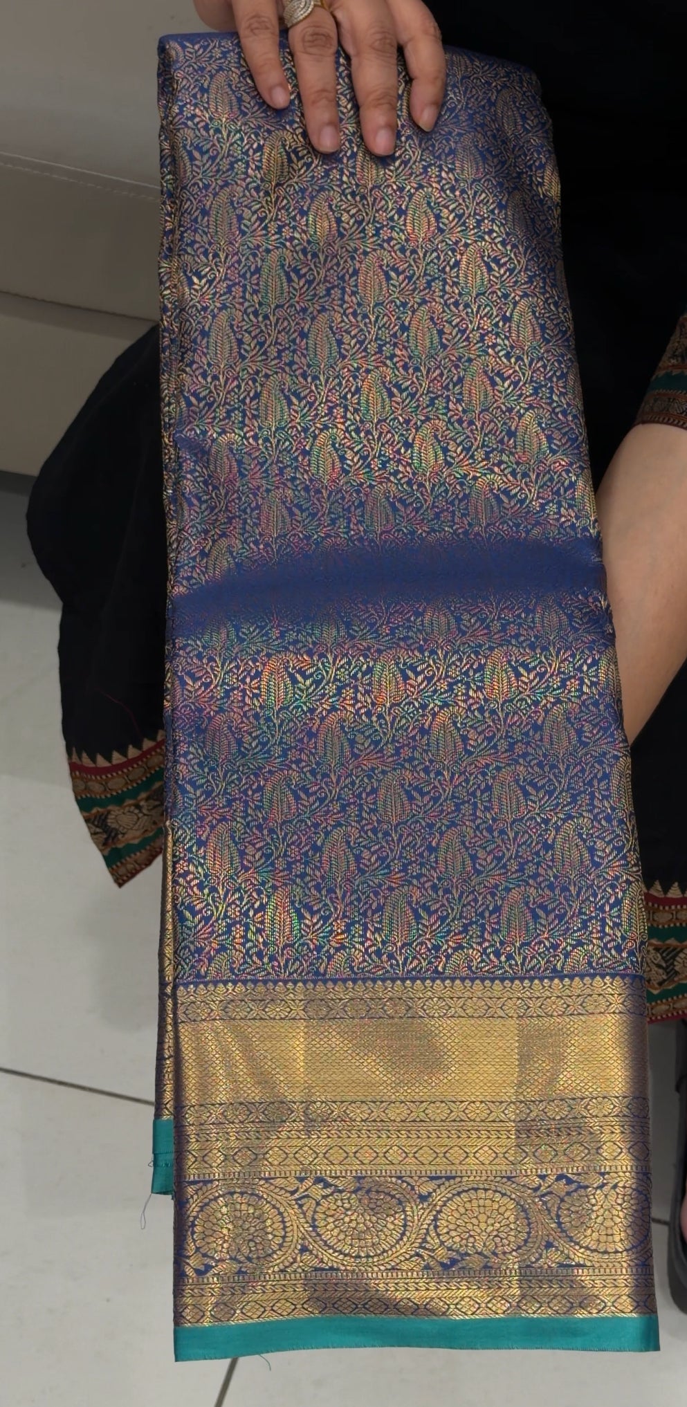 DESIGNER BROCADE SAREES - IHA 28698