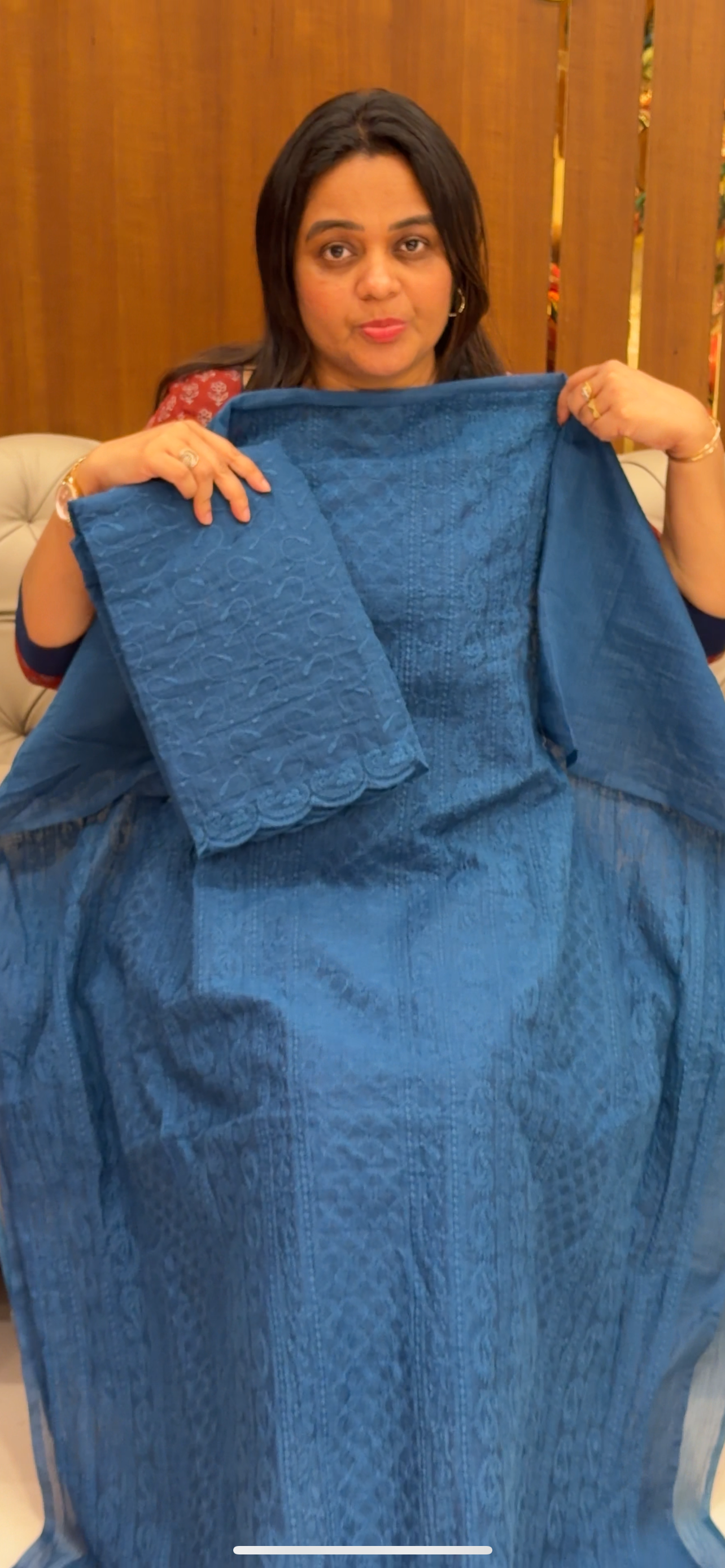 NET KOTA UNSTITCHED SALWAR SUITS - IHA 28760