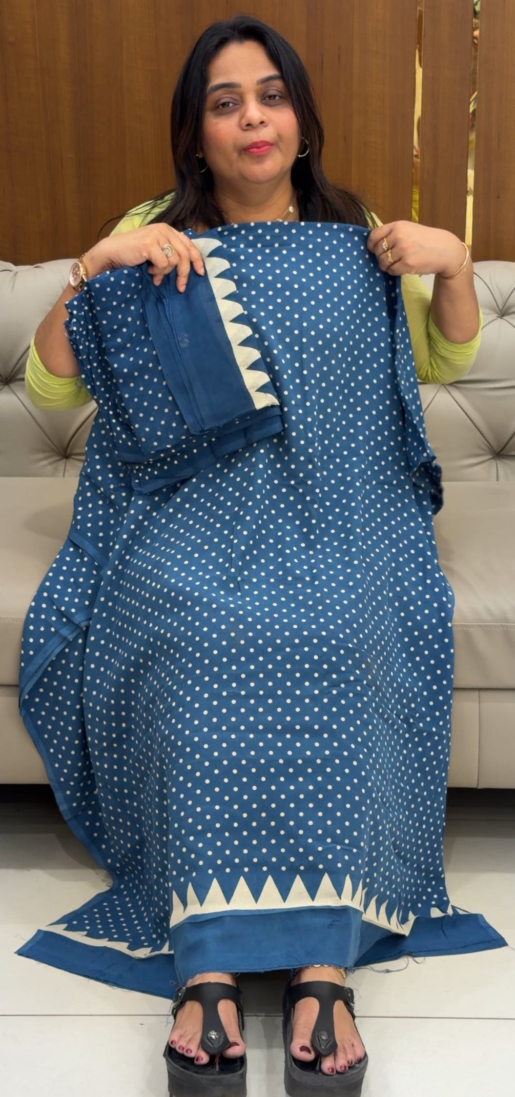 FORWARD COTTON PRINTED UNSTITCHED SALWAR SUITS - IHA 28743