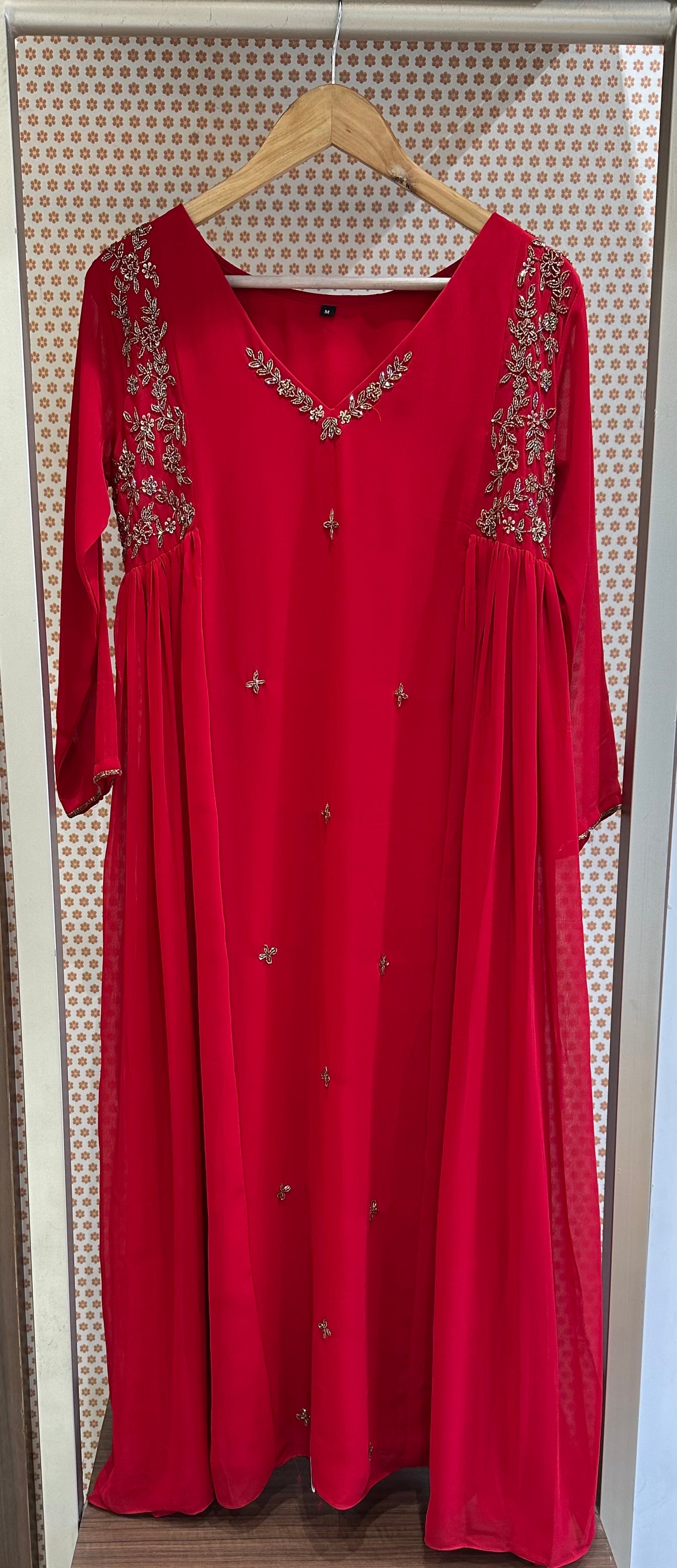 Georgette Handworked Kurtis – Iha Alappuzha Collection – IHA 27135