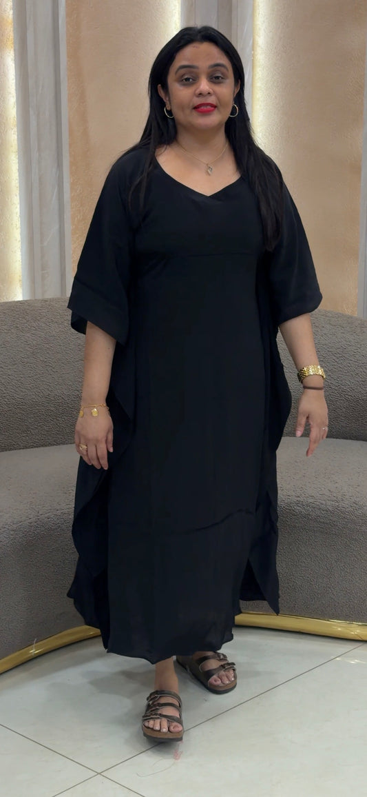 IHA'S IN-HOUSE CREPE KAFTAN TOPS - IHA 36086