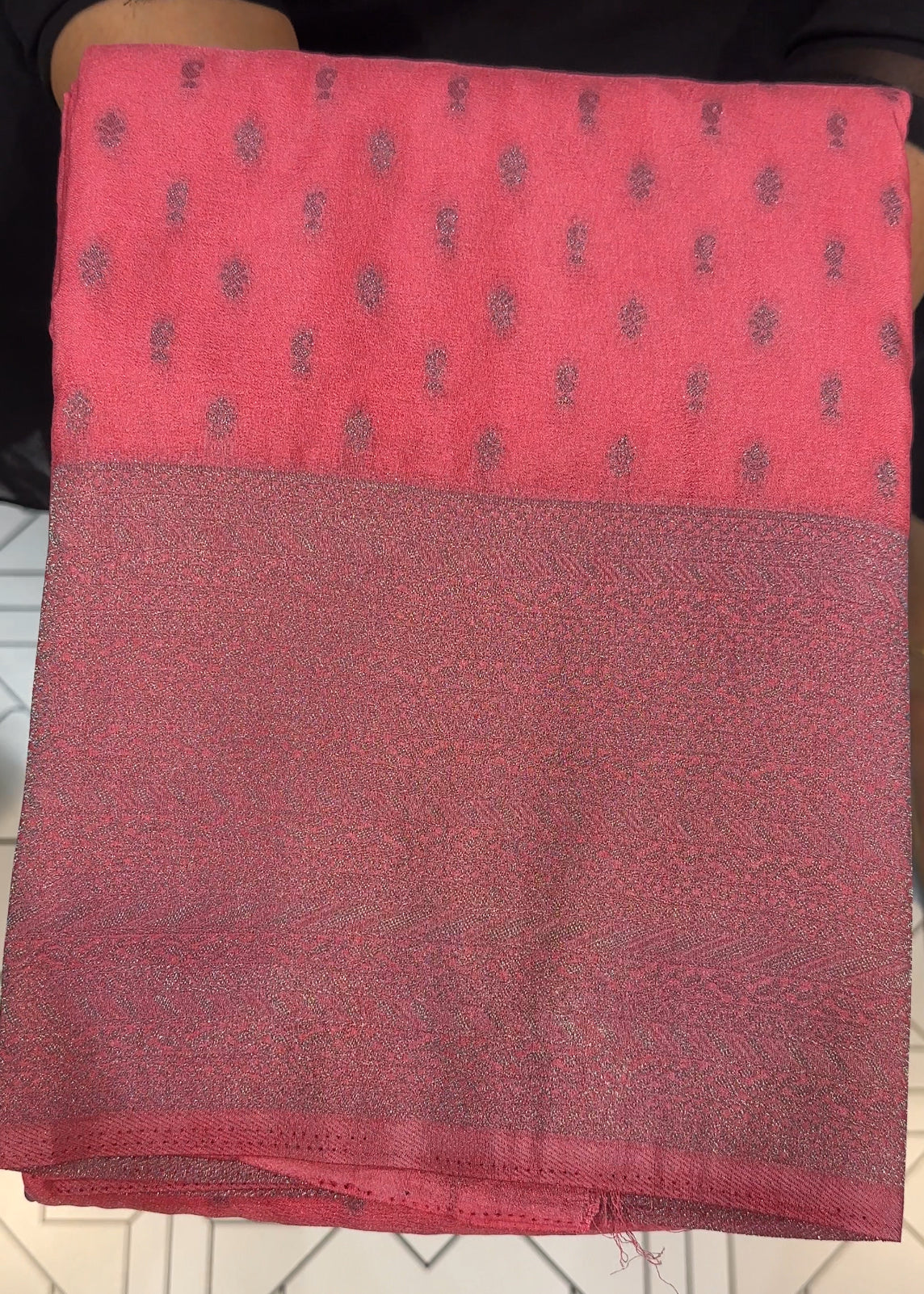 SEMI BANARASI SAREES - IHA 26276