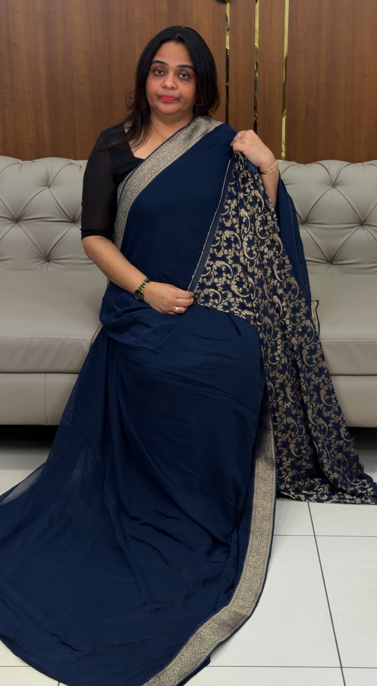 GEORGETTE SAREES - IHA 29204