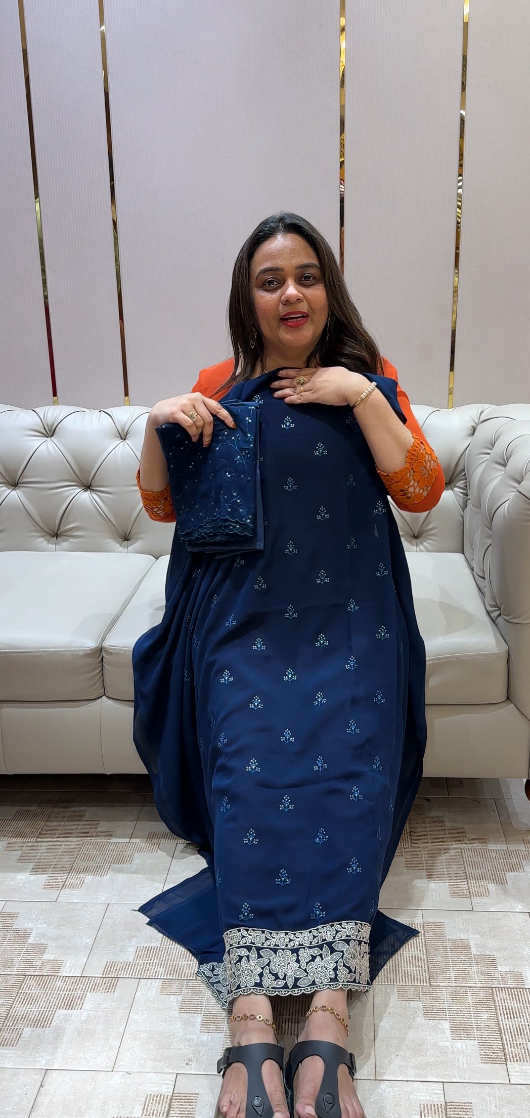BUDGET BUY UNSTITCHED SALWAR SUITS - IHA 22510