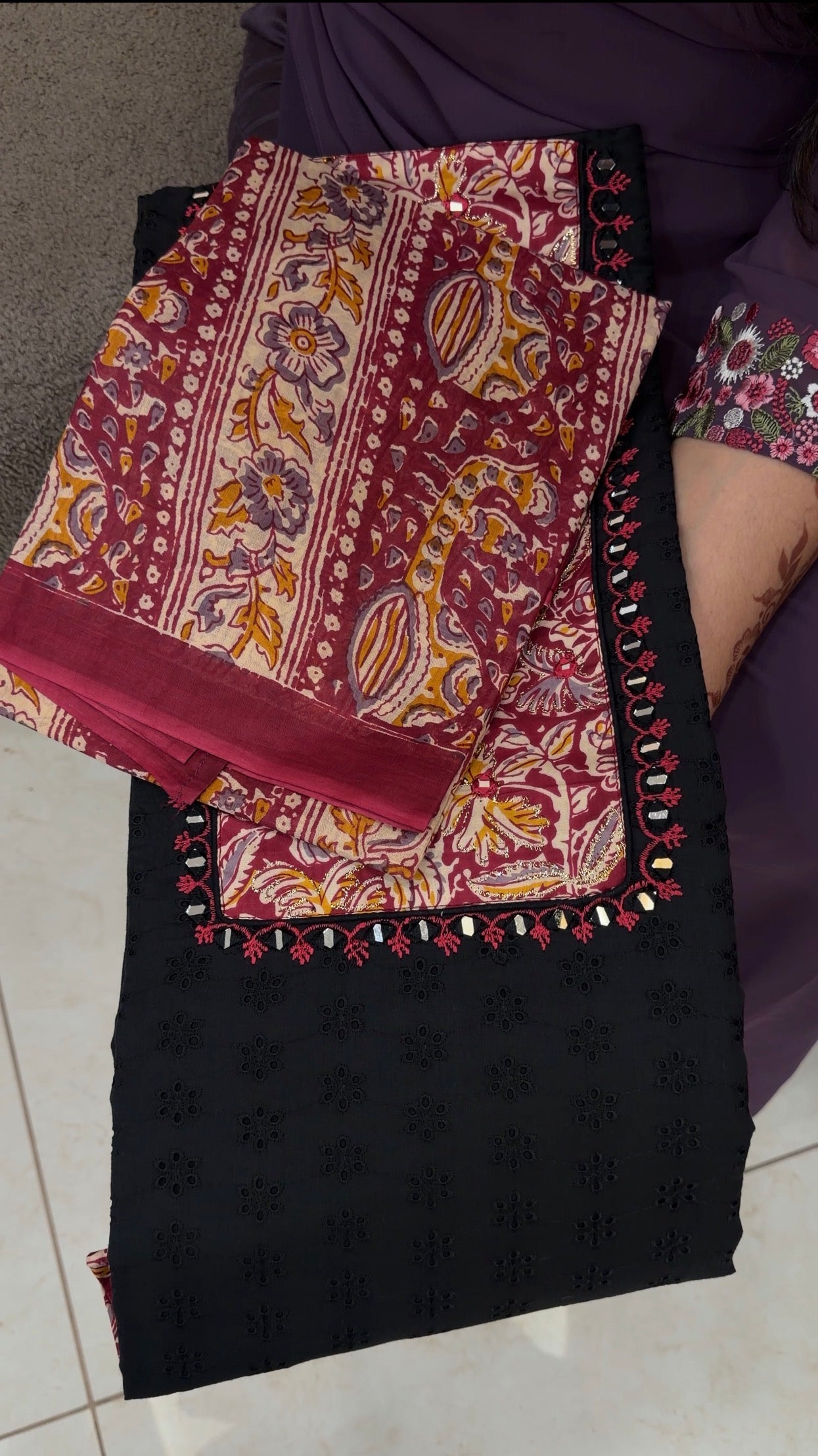 HAKOBA COTTON UNSTITCHED SALWAR SUITS - IHA 33038