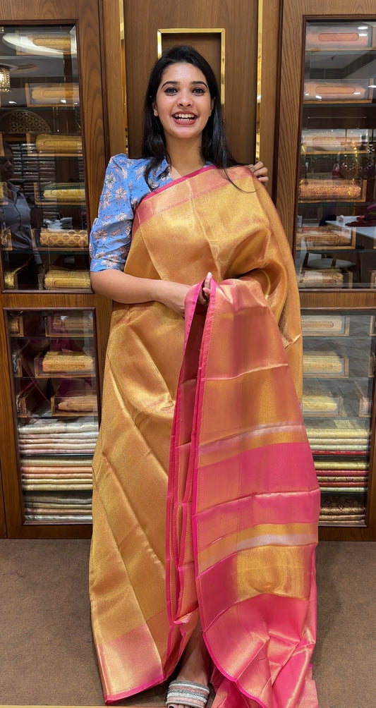 SEMI TISSUE SAREES - IHA 25139