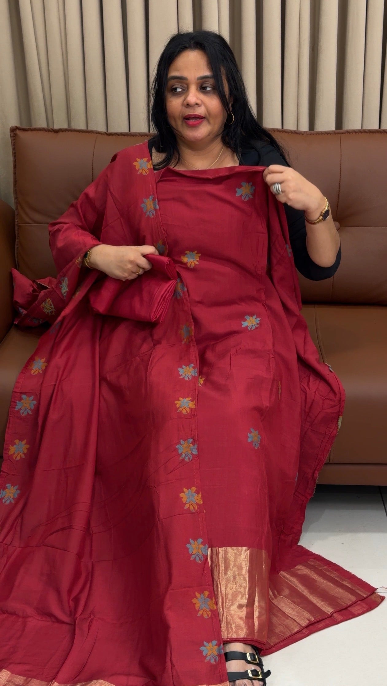 BUDGET BUY UNSTITCHED SALWAR SUITS - IHA 34586