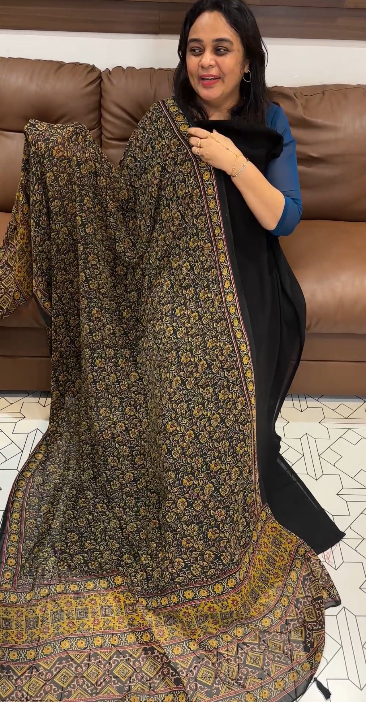 GEORGETTE UNSTITCHED SALWAR SUITS - IHA 26633