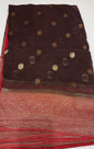 GEORGETTE BANARASI SAREES - IHA 18700