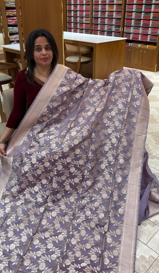 KATAN BANARASI SAREE - IHA 25910