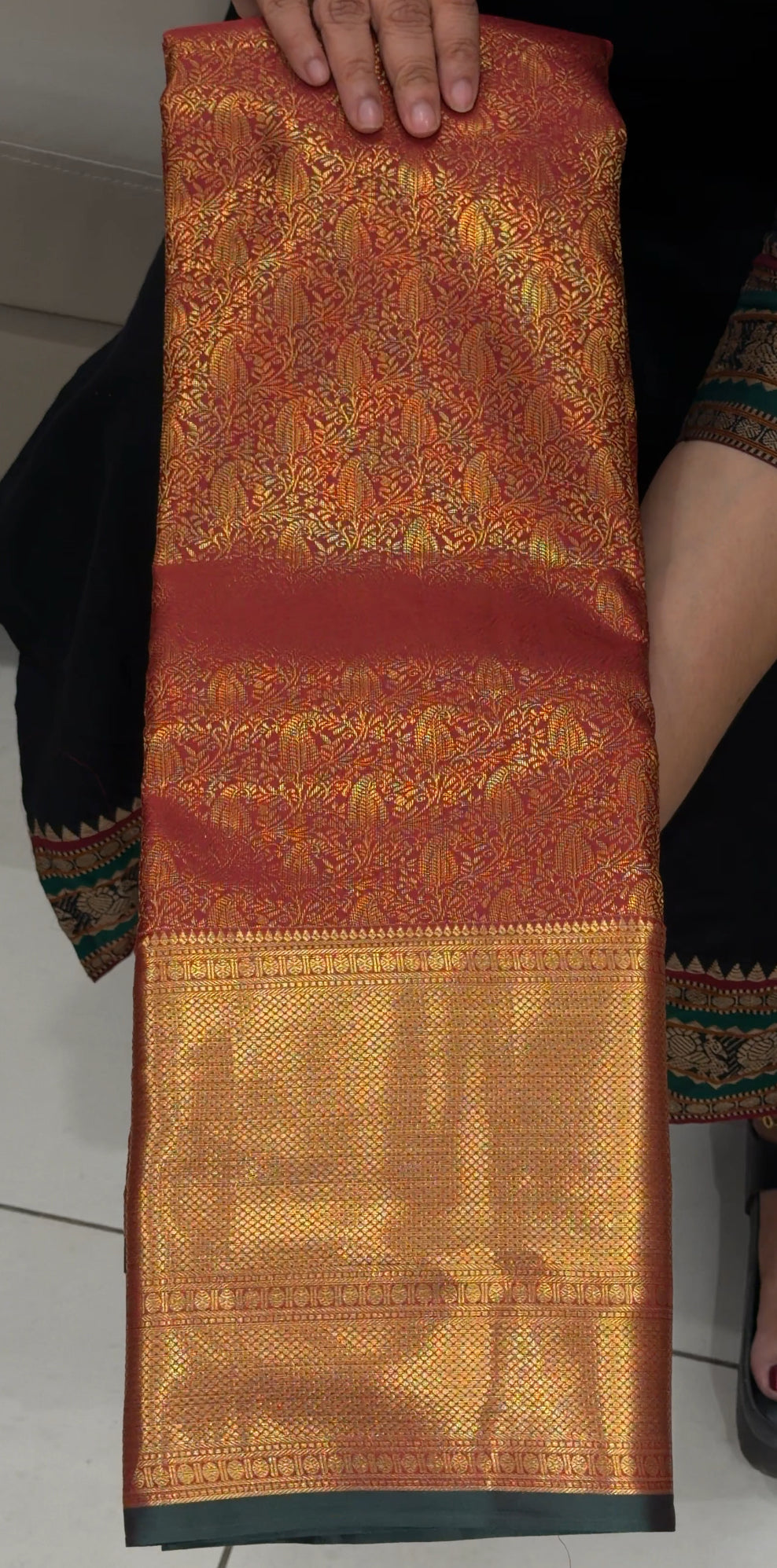 DESIGNER BROCADE SAREES - IHA 28698
