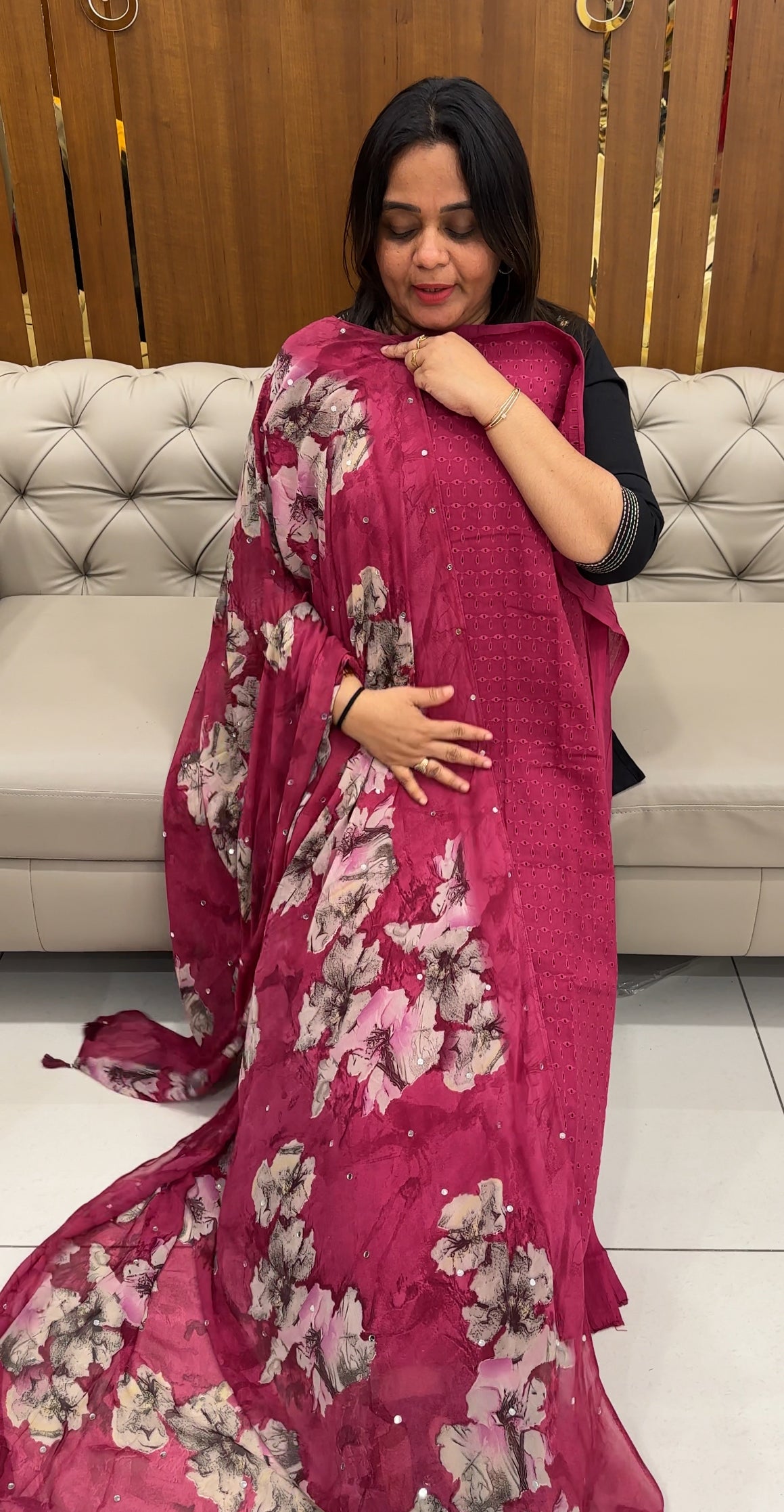 FORWARD HAKOBA COTTON UNSTITCHED SALWAR SUITS - IHA 28300