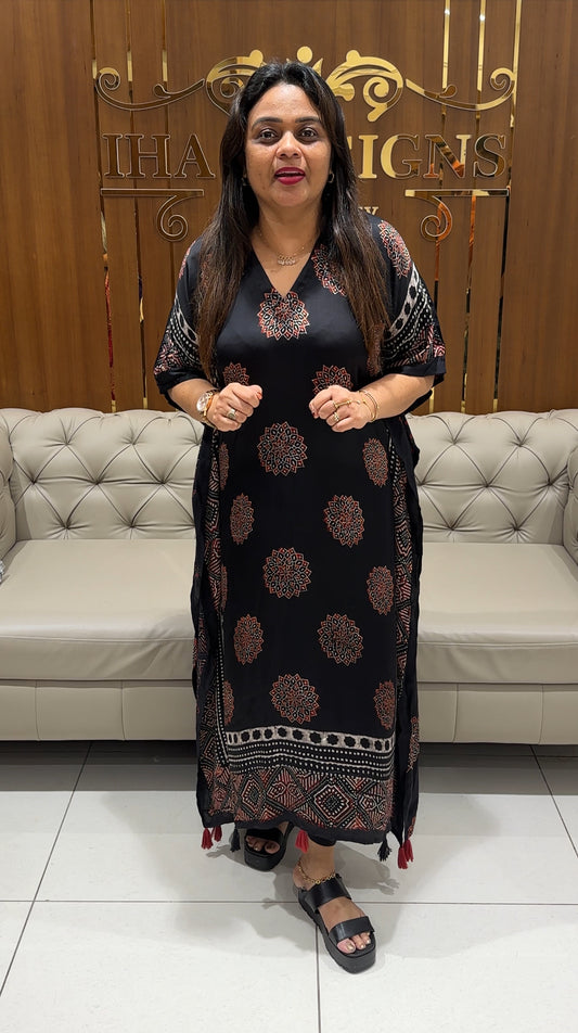 IHA'S IN-HOUSE PRINTED KAFTAN - IHA 24435