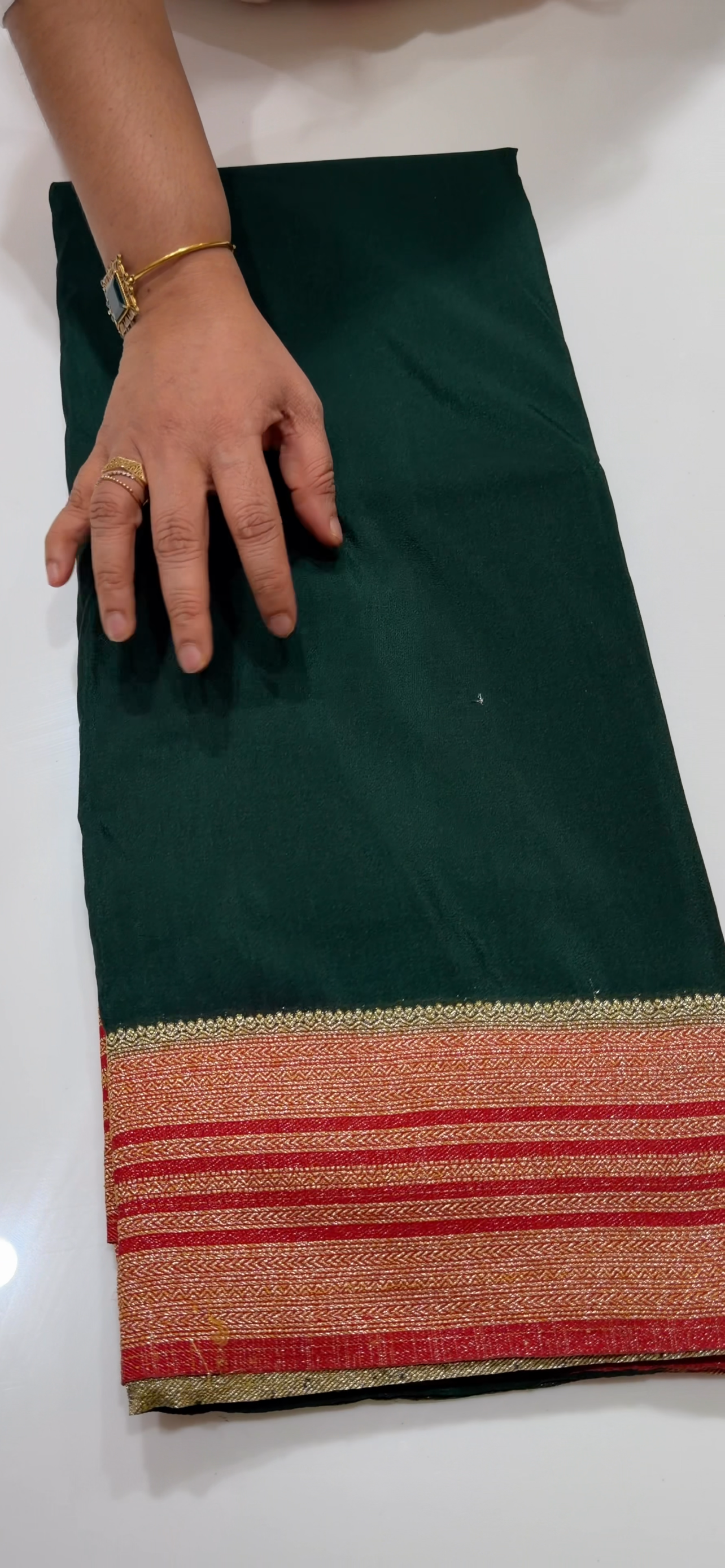 SEMI BANARASI SAREES - IHA 34575