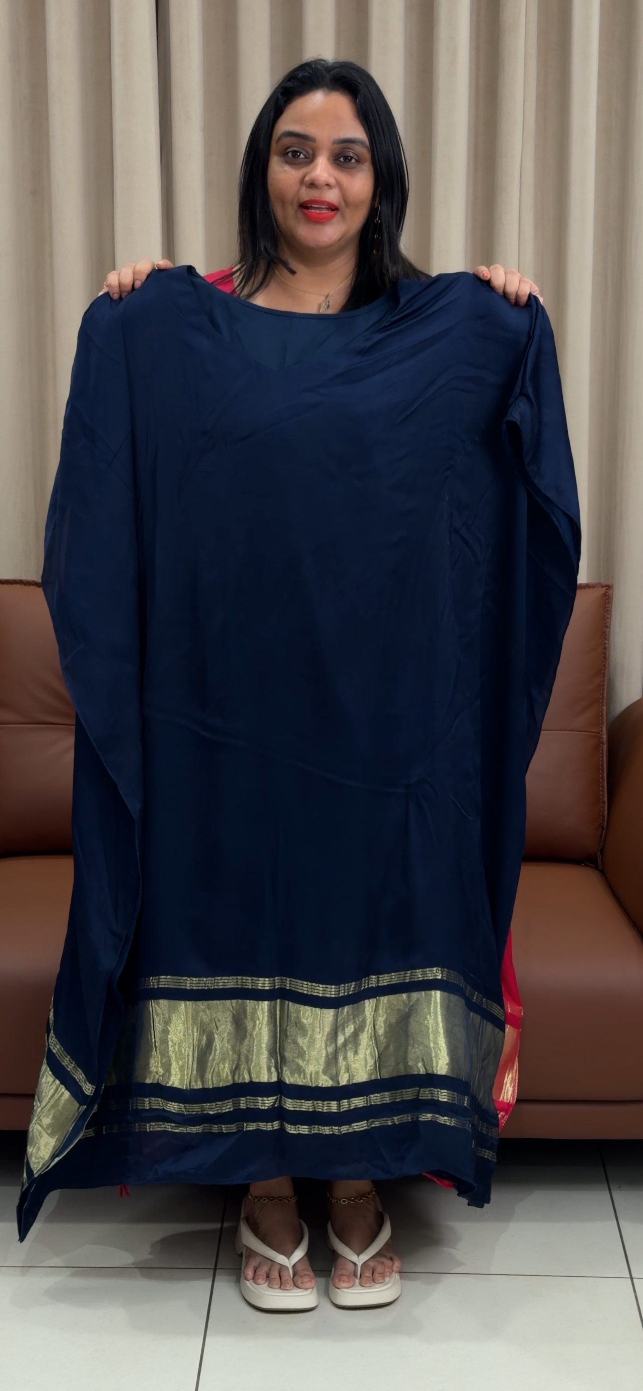 IHA'S IN-HOUSE MODAL KAFTAN TOPS - IHA 33530