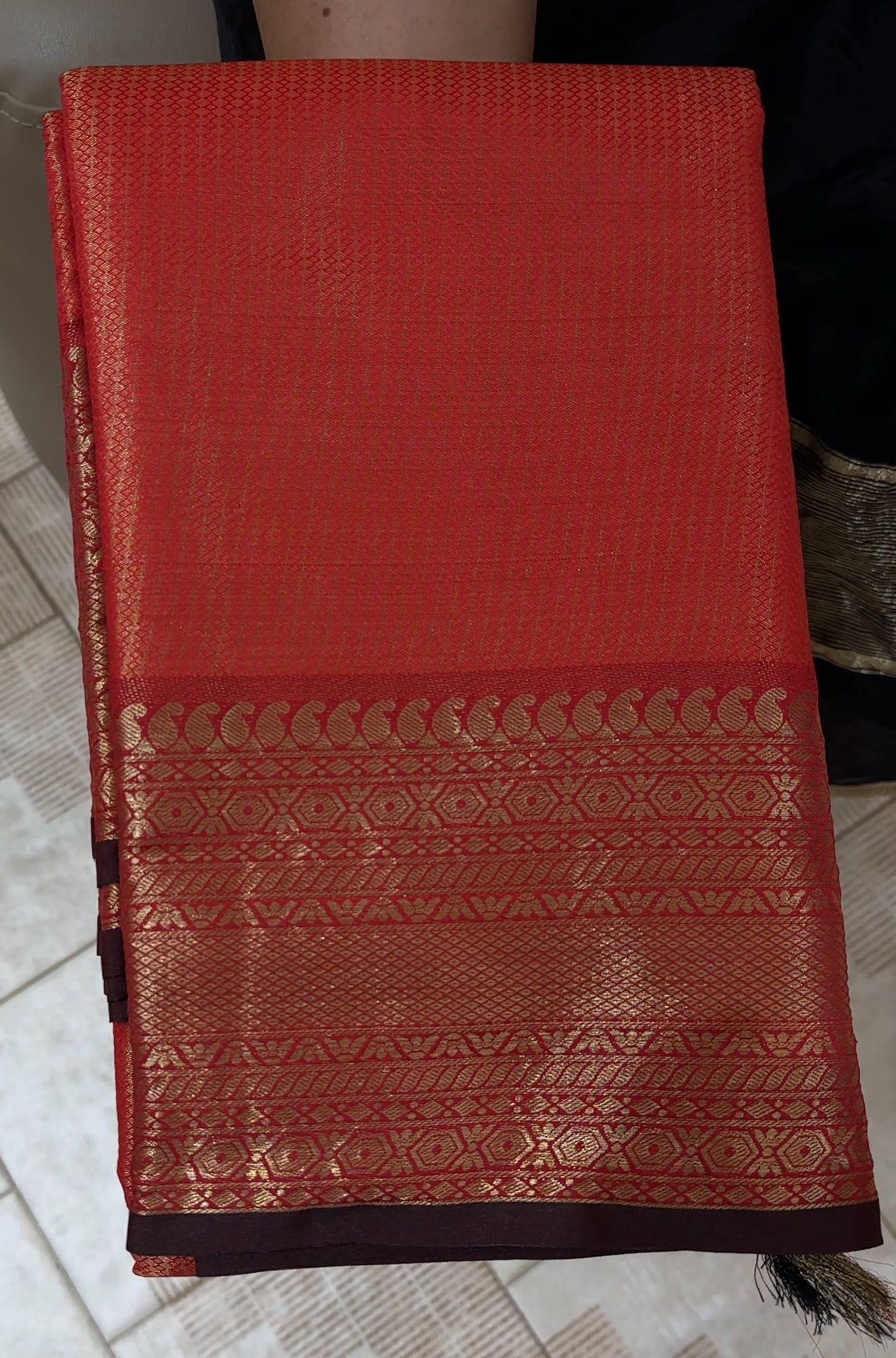 SEMI BROCADE SAREES - IHA 27005