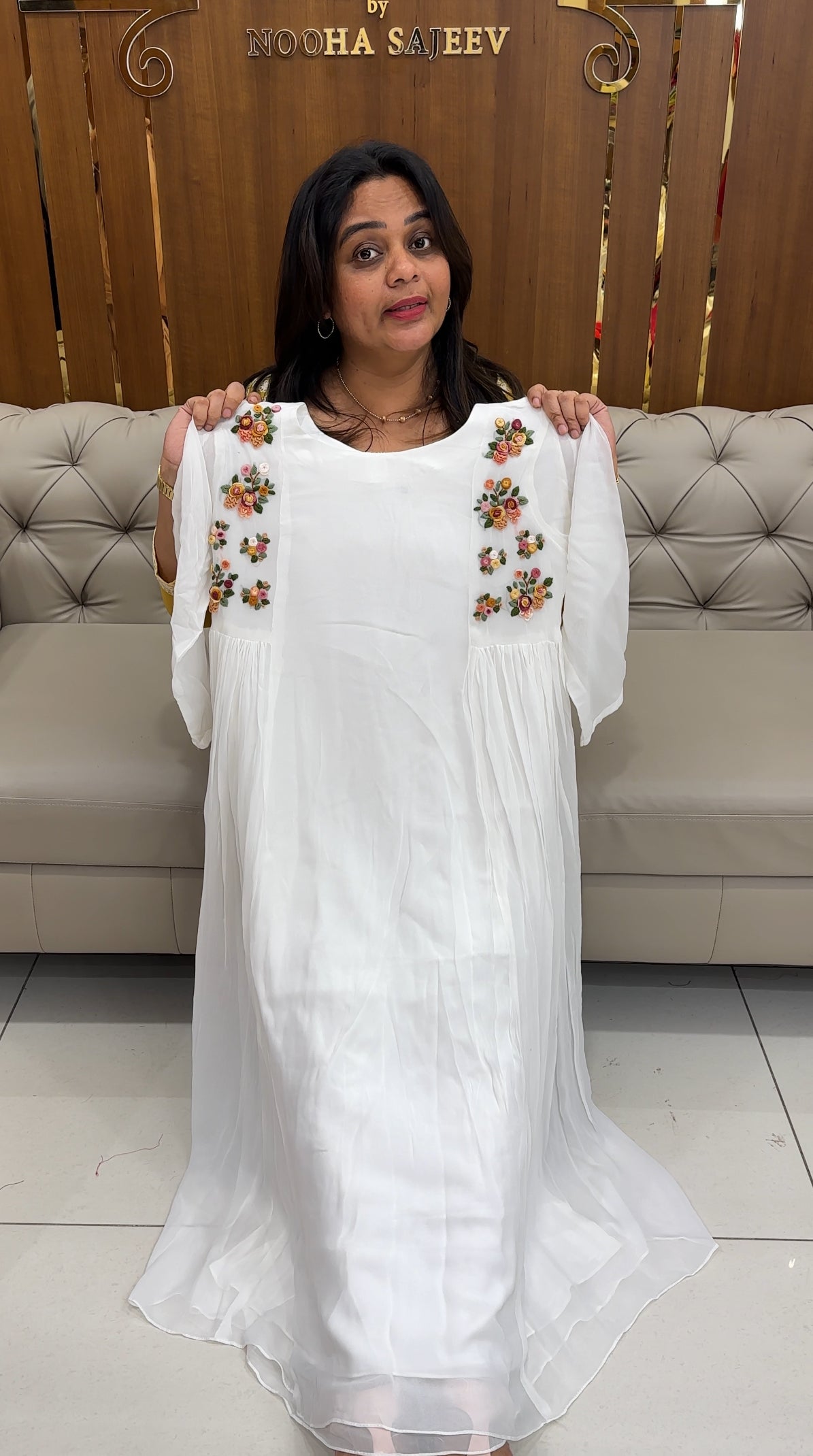 READY TO WEAR LONG A-LINE TOPS - IHA 26960