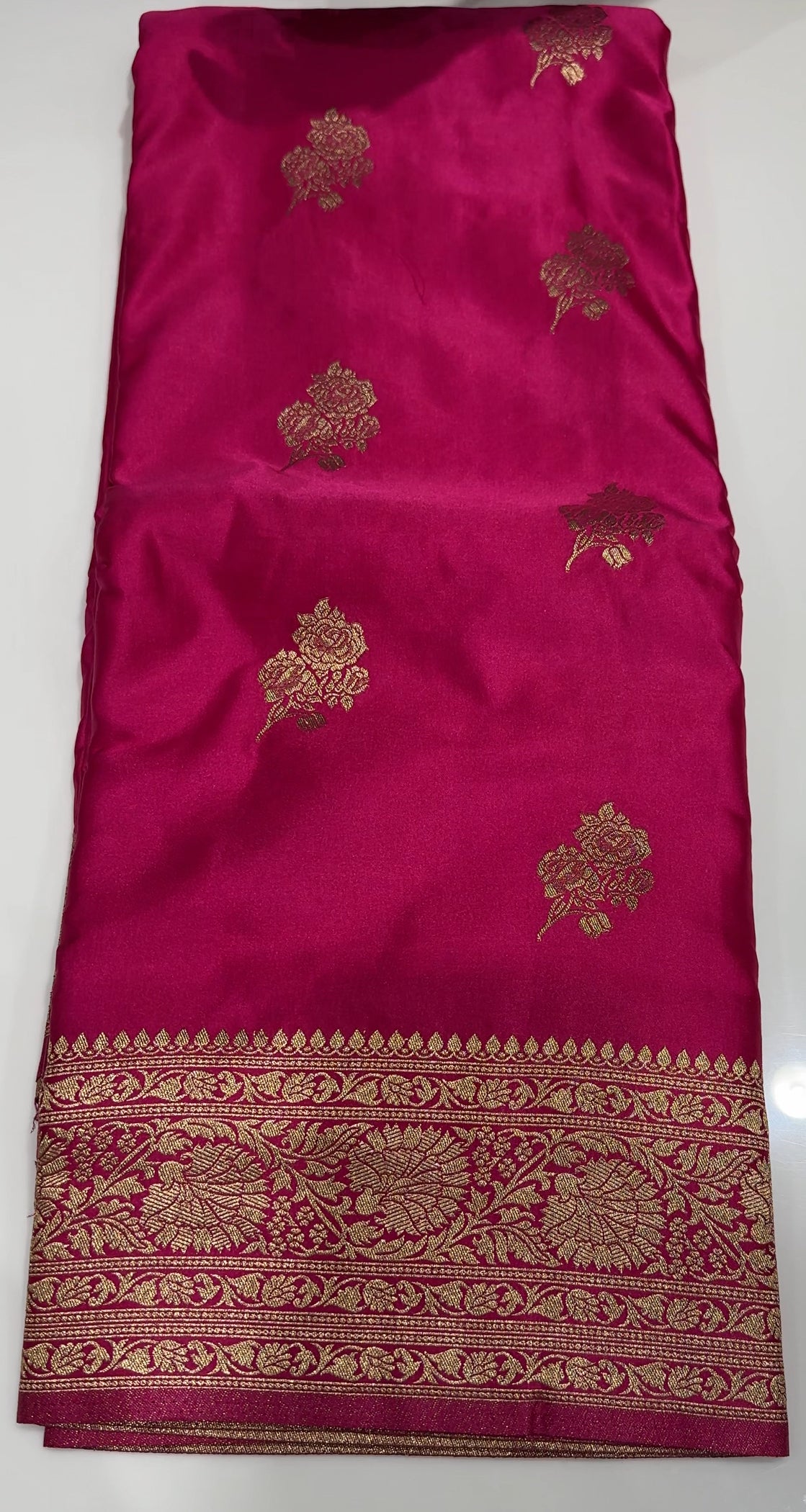 SATIN KATAN SAREES - IHA 26557