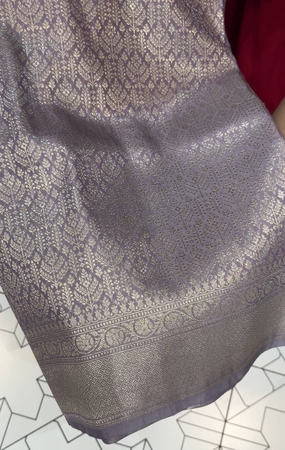 KATAN BANARASI SAREES - IHA 18644