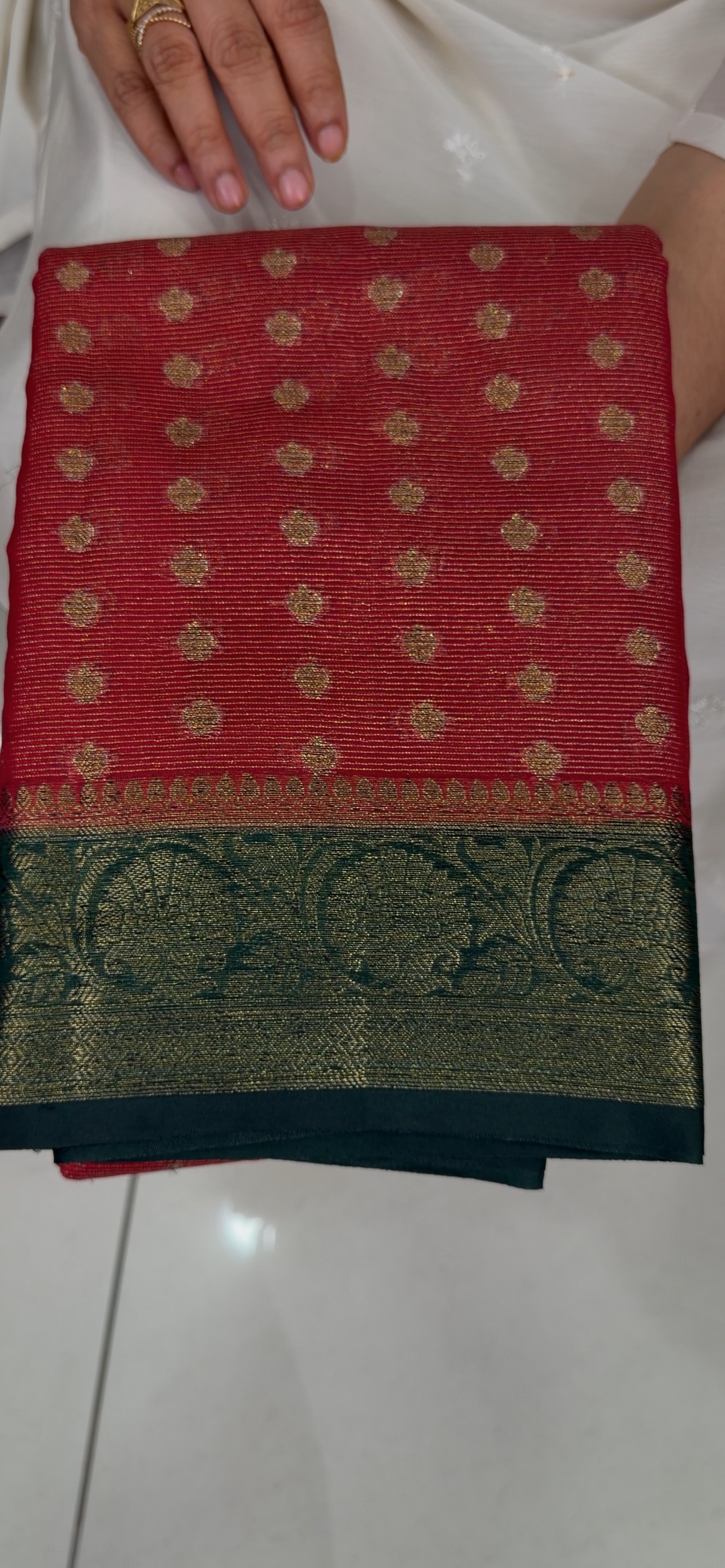 SEMI BANARASI SAREES - IHA 33350